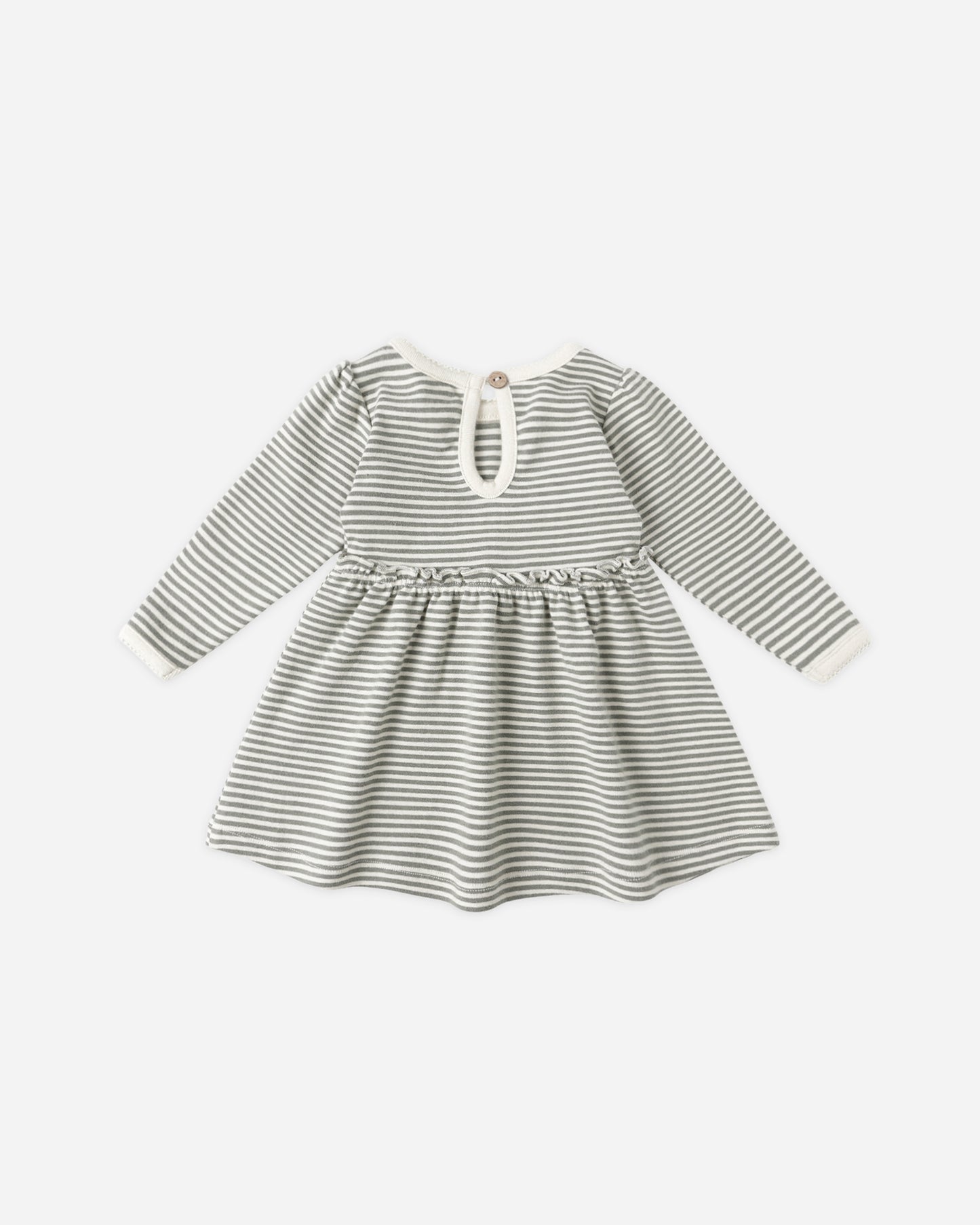 Alda Dress || Forest Stripe - Rylee + Cru | Kids Clothes | Trendy Baby Clothes | Modern Infant Outfits |