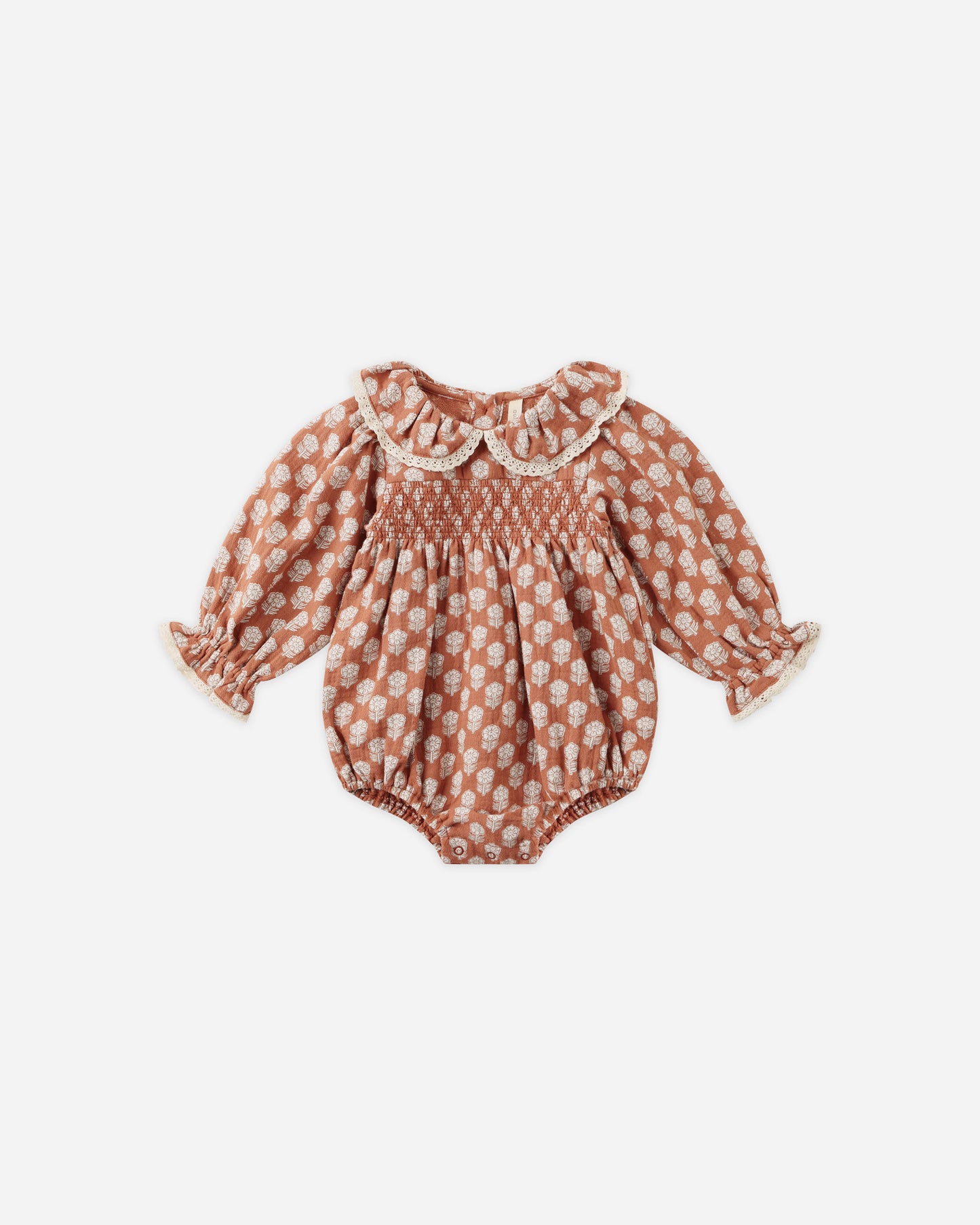 Callie Romper || Holiday Fleur - Rylee + Cru | Kids Clothes | Trendy Baby Clothes | Modern Infant Outfits |