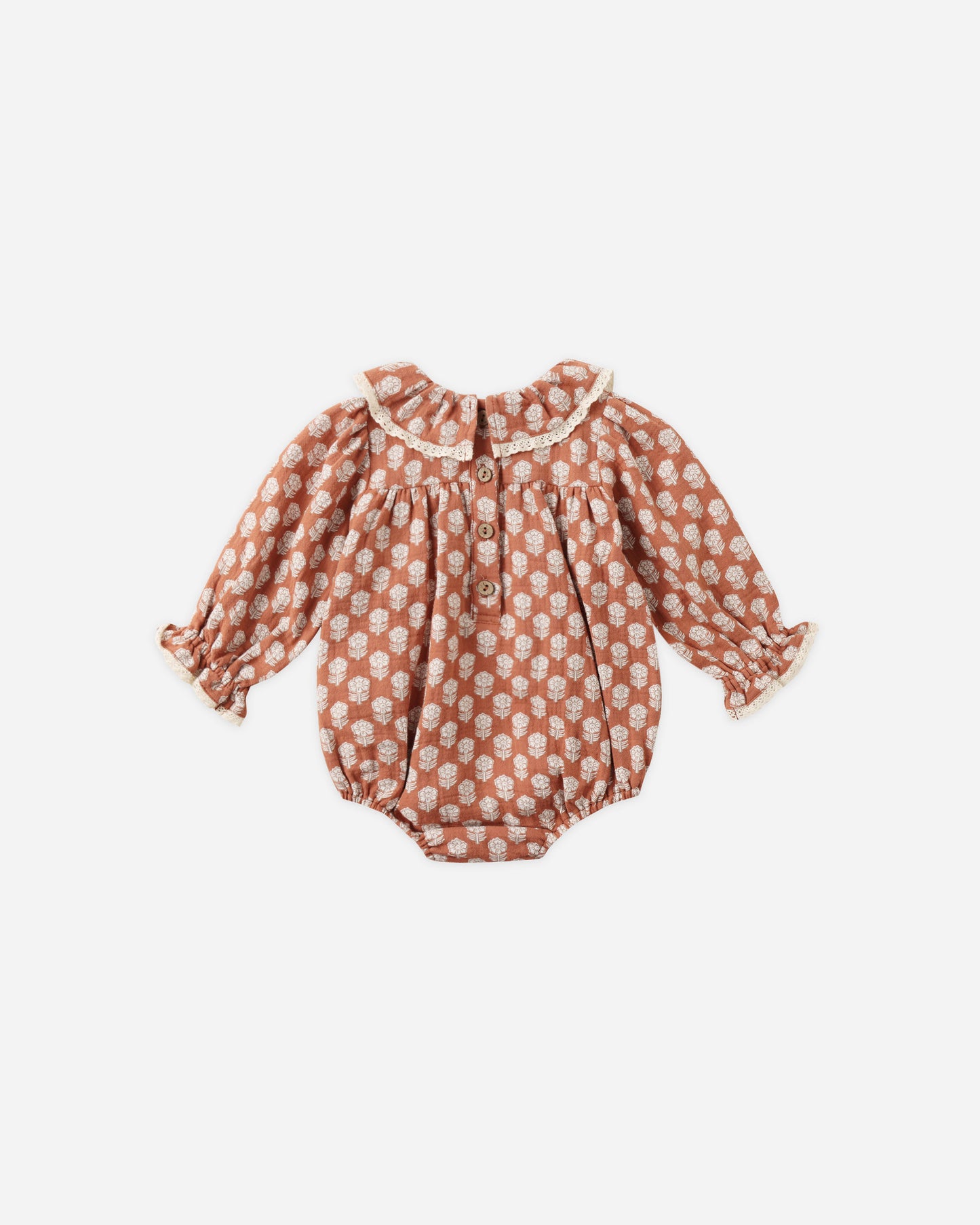 Callie Romper || Holiday Fleur - Rylee + Cru | Kids Clothes | Trendy Baby Clothes | Modern Infant Outfits |