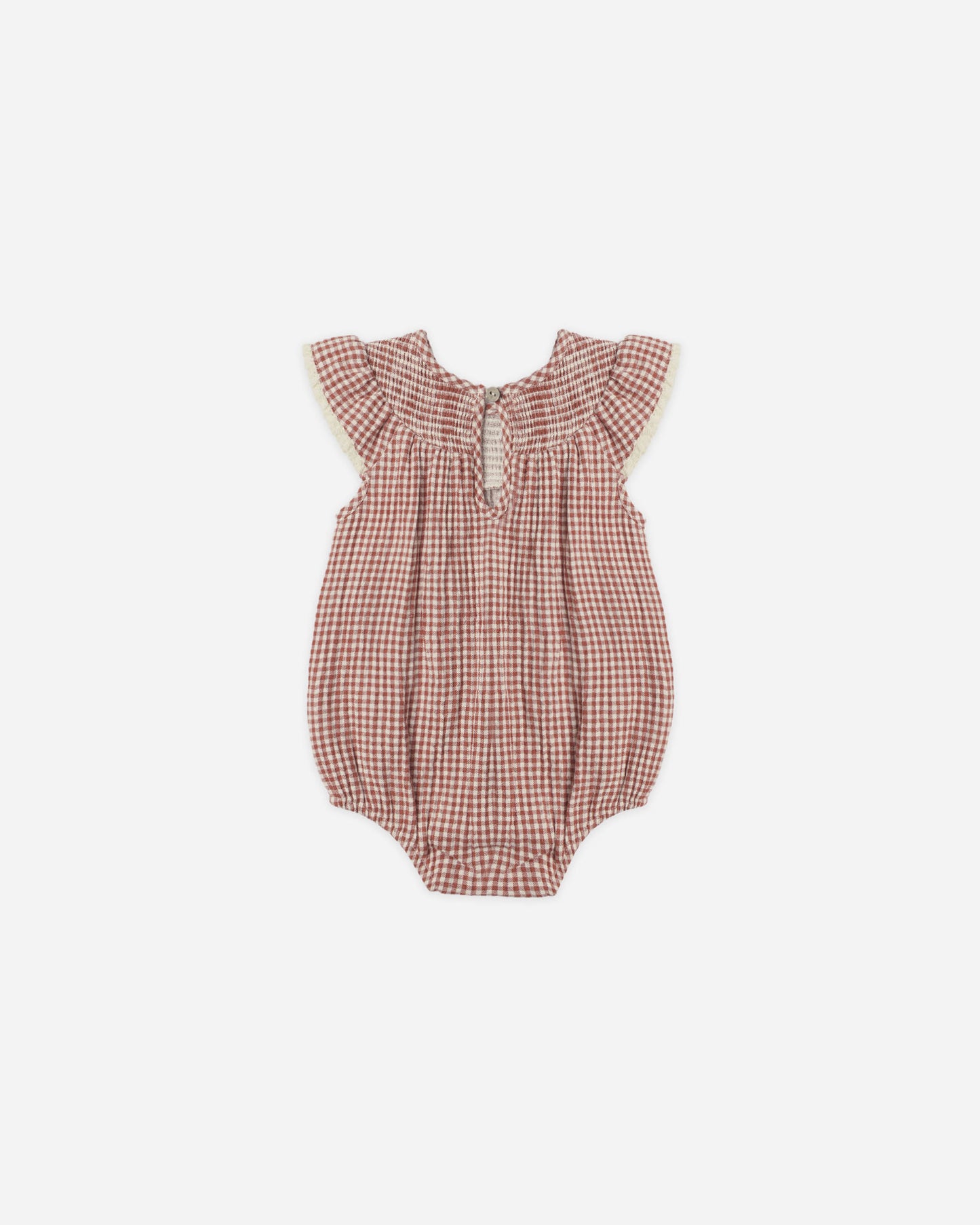 Lenore Romper Red Gingham
