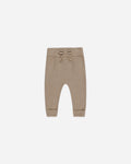 Knit Pant Heathered Mocha - Rylee + Cru | Kids Clothes | Trendy Baby Clothes | Modern Infant Outfits |