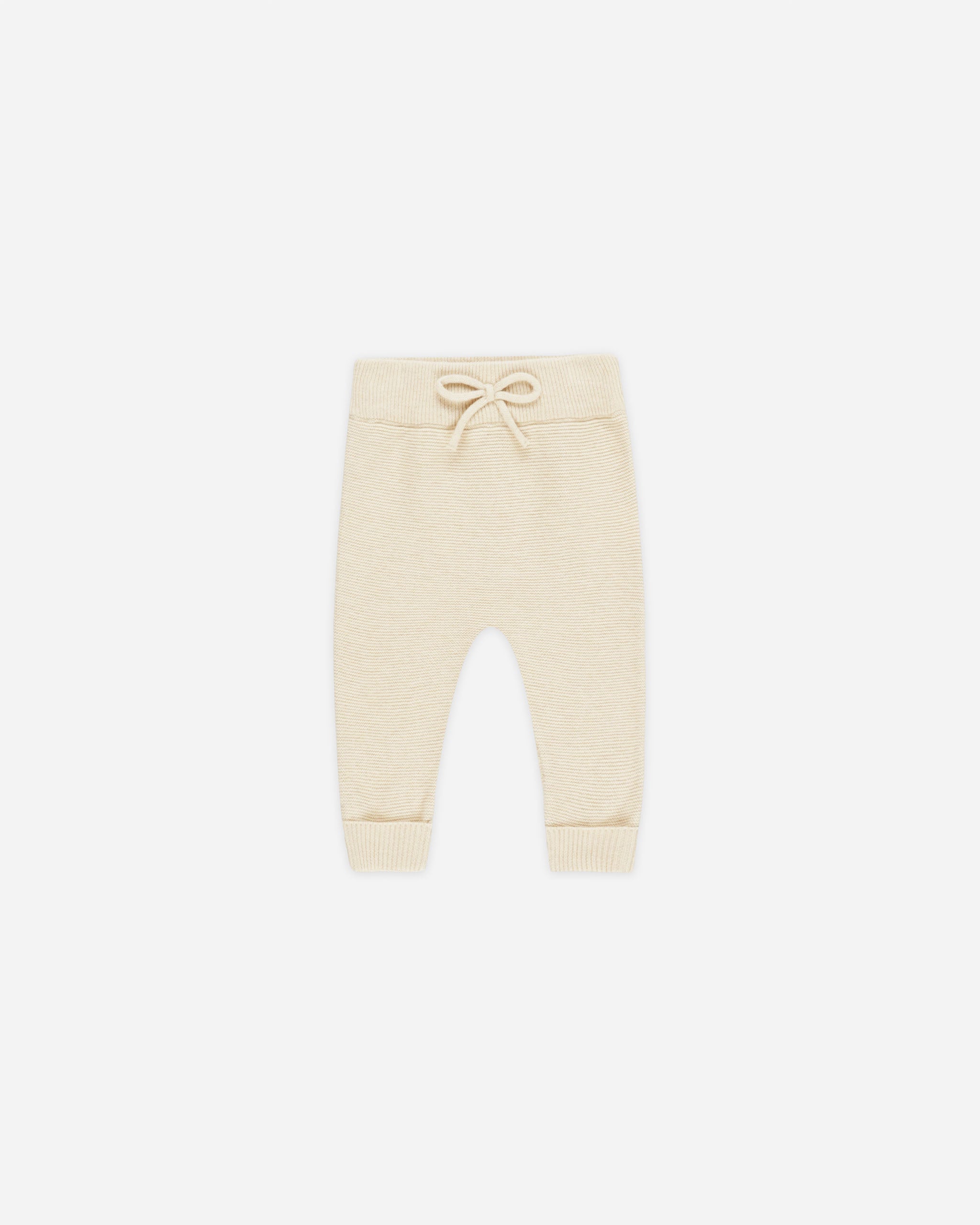 Knit Pant || Heathered Natural - Rylee + Cru | Kids Clothes | Trendy Baby Clothes | Modern Infant Outfits |