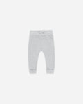 Knit Pant Heathered Dusty Blue - Rylee + Cru | Kids Clothes | Trendy Baby Clothes | Modern Infant Outfits |