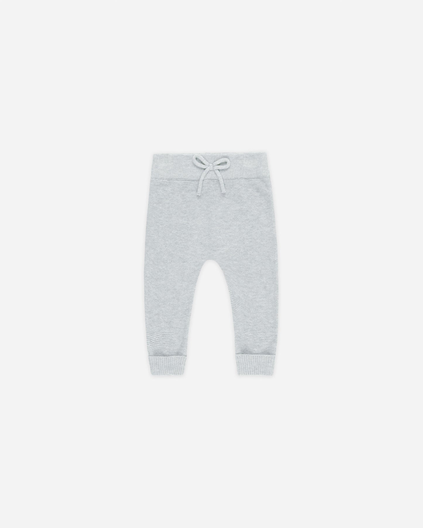Knit Pant || Heathered Dusty Blue - Rylee + Cru | Kids Clothes | Trendy Baby Clothes | Modern Infant Outfits |