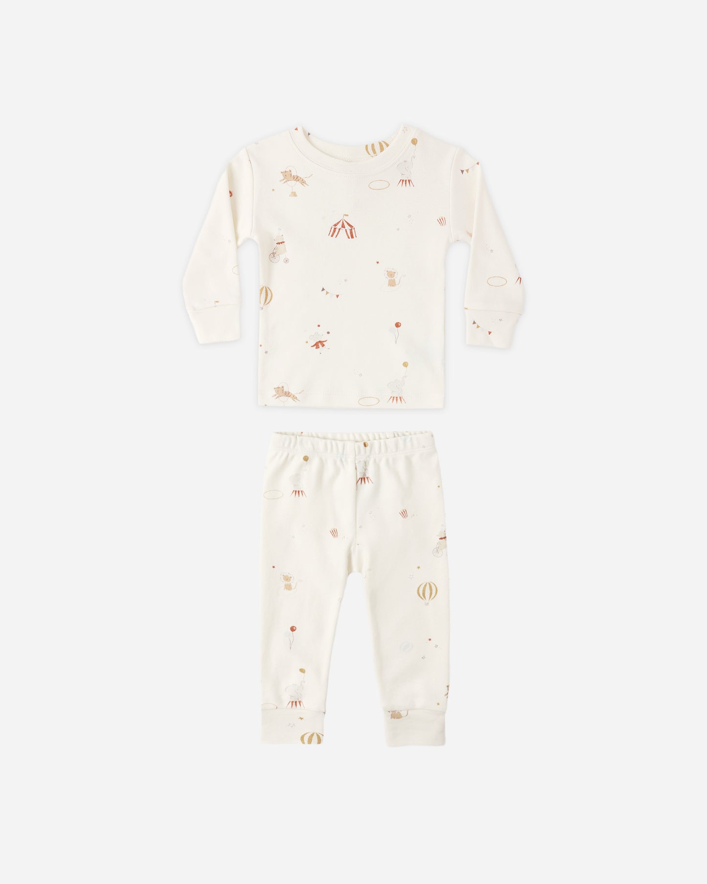 Jersey Pajama Set Carnival - Rylee + Cru | Kids Clothes | Trendy Baby Clothes | Modern Infant Outfits |