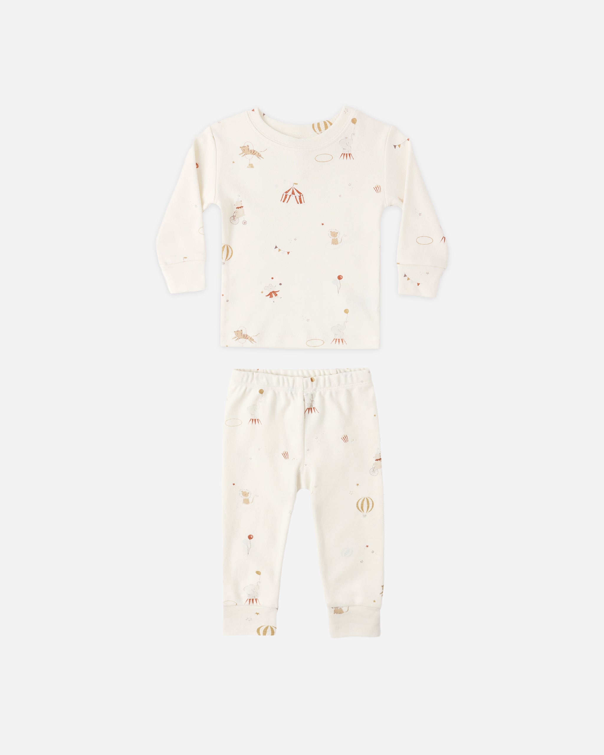 Jersey Pajama Set Carnival - Rylee + Cru | Kids Clothes | Trendy Baby Clothes | Modern Infant Outfits |