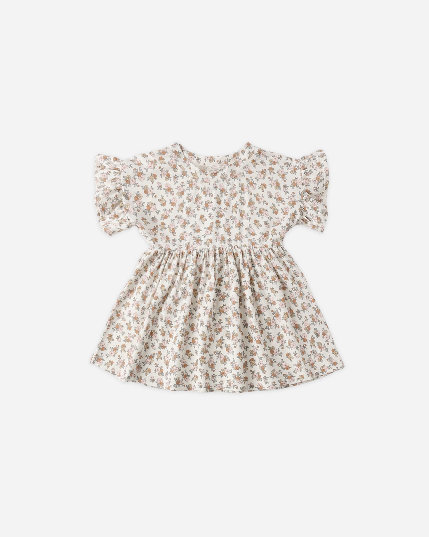 Bamboo Babydoll Dress Wildflower - Rylee + Cru | Kids Clothes | Trendy Baby Clothes | Modern Infant Outfits |