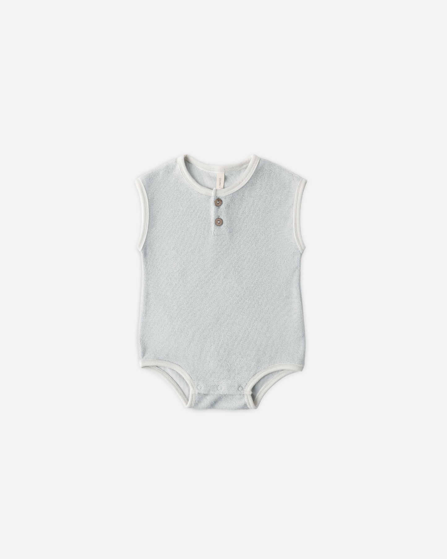 Terry Cloth Romper Sky - Rylee + Cru | Kids Clothes | Trendy Baby Clothes | Modern Infant Outfits |