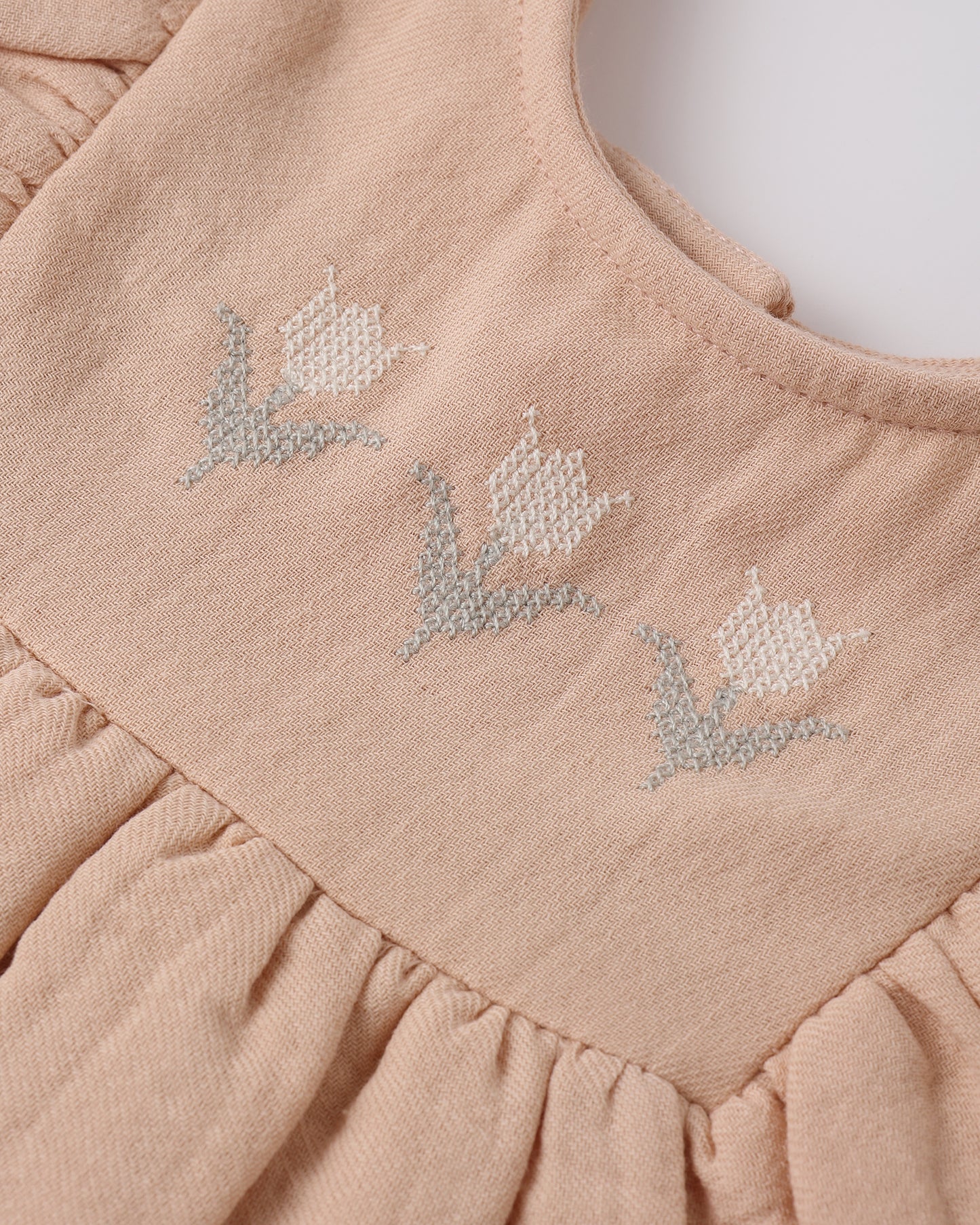 Lulu Dress Melon - Rylee + Cru | Kids Clothes | Trendy Baby Clothes | Modern Infant Outfits |