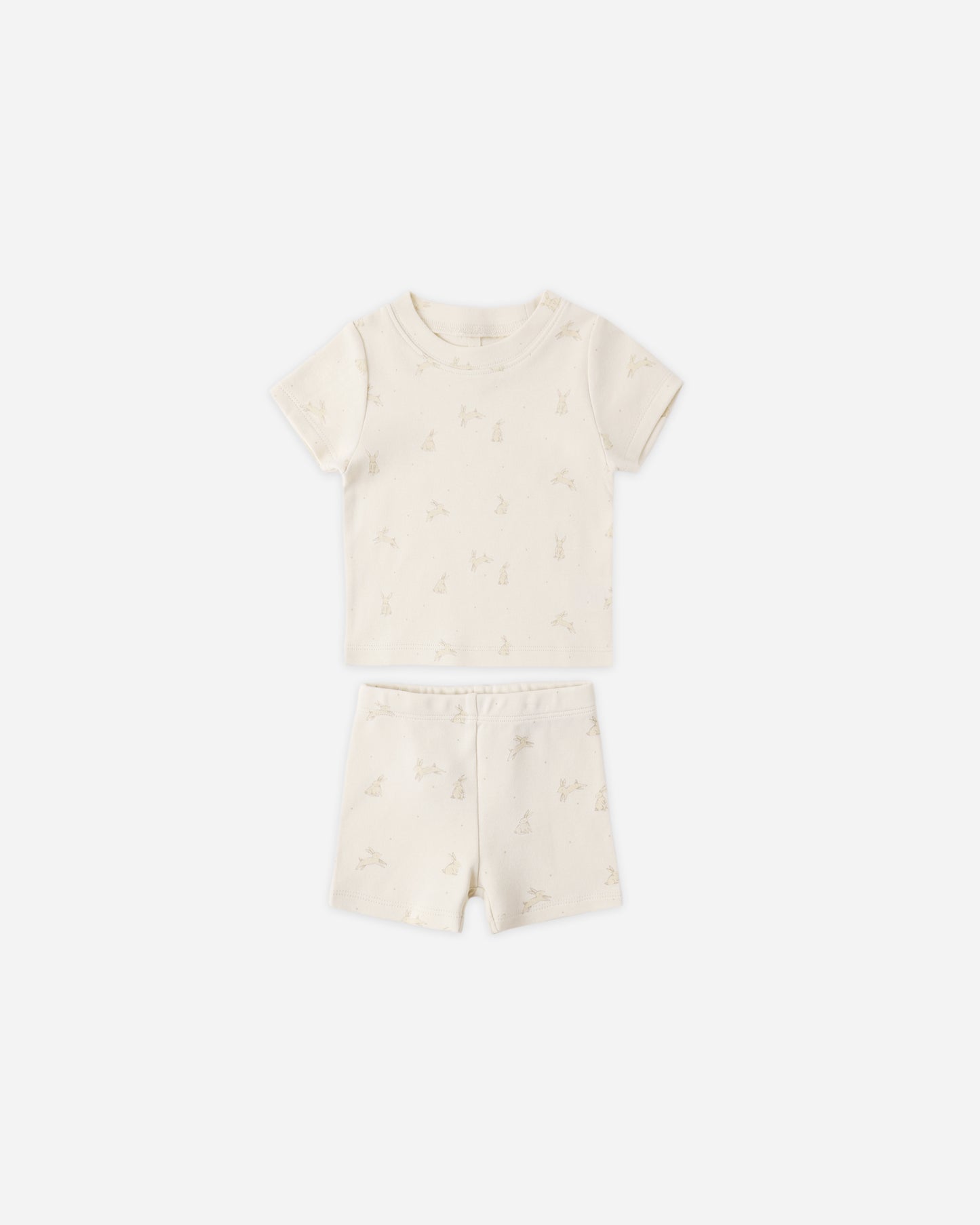 Summer Pajama Set Bunnies - Rylee + Cru | Kids Clothes | Trendy Baby Clothes | Modern Infant Outfits |