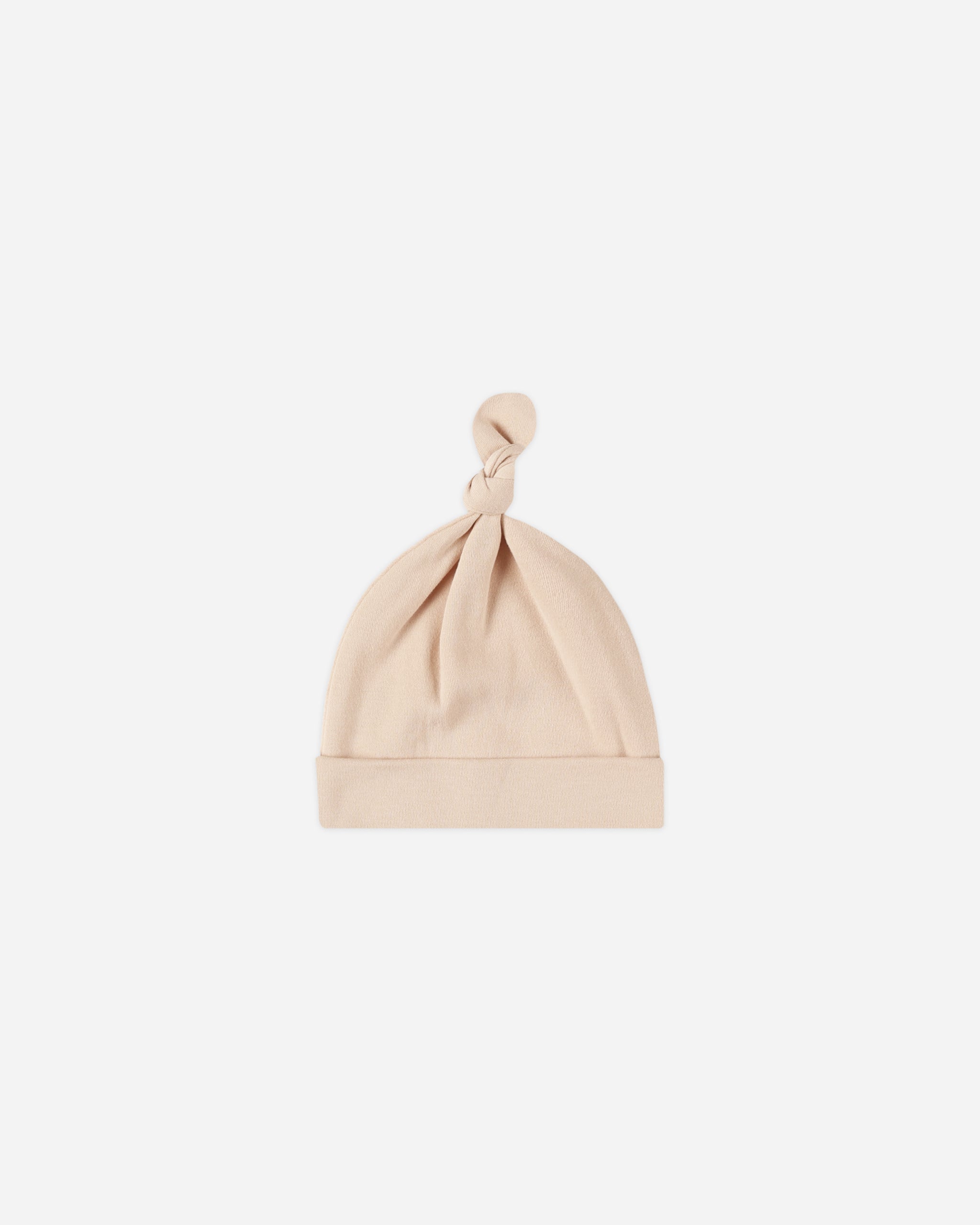 Knotted Baby Hat || Shell