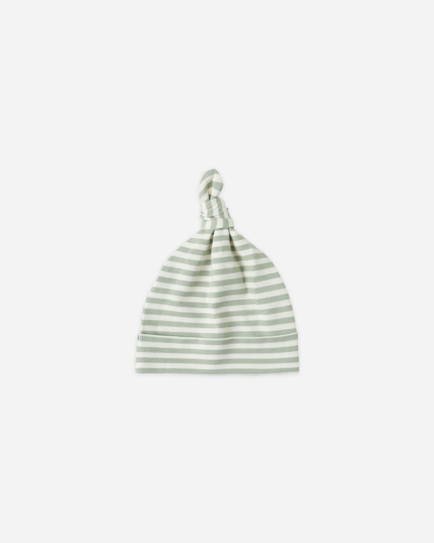 Knotted Baby Hat || Fern Stripe - Rylee + Cru | Kids Clothes | Trendy Baby Clothes | Modern Infant Outfits |
