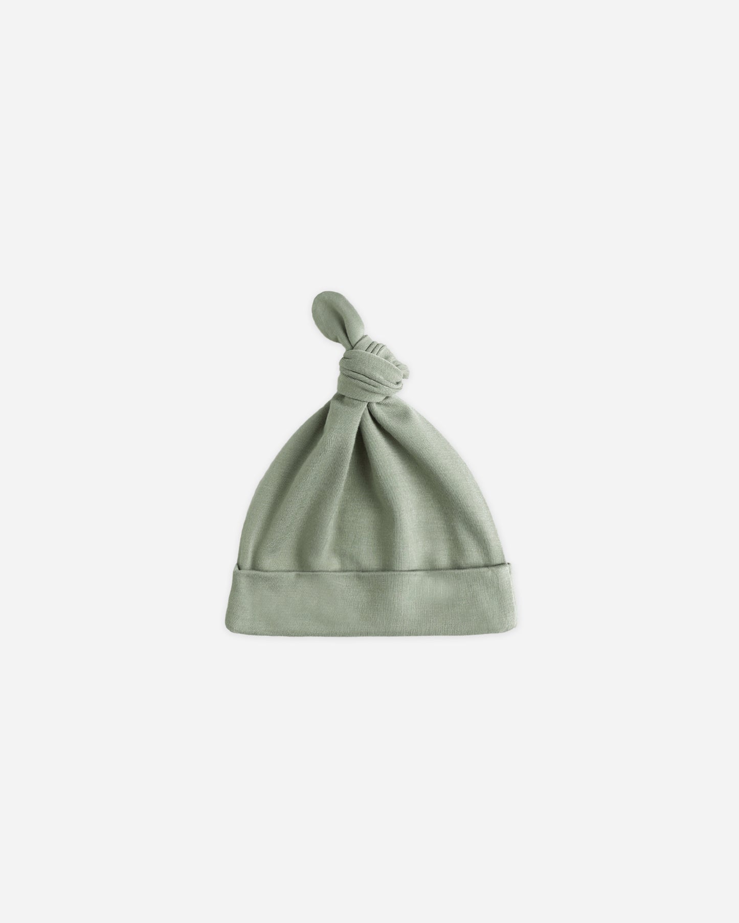 Bamboo Knotted Baby Hat || Fern - Rylee + Cru | Kids Clothes | Trendy Baby Clothes | Modern Infant Outfits |