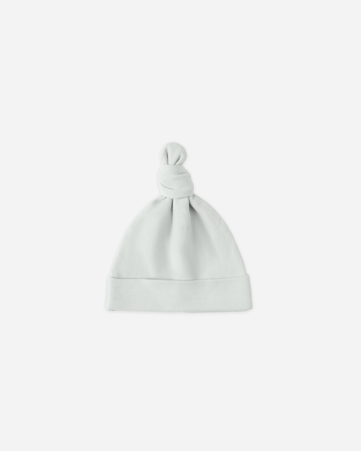 Knotted Baby Hat || Ice Blue - Rylee + Cru | Kids Clothes | Trendy Baby Clothes | Modern Infant Outfits |