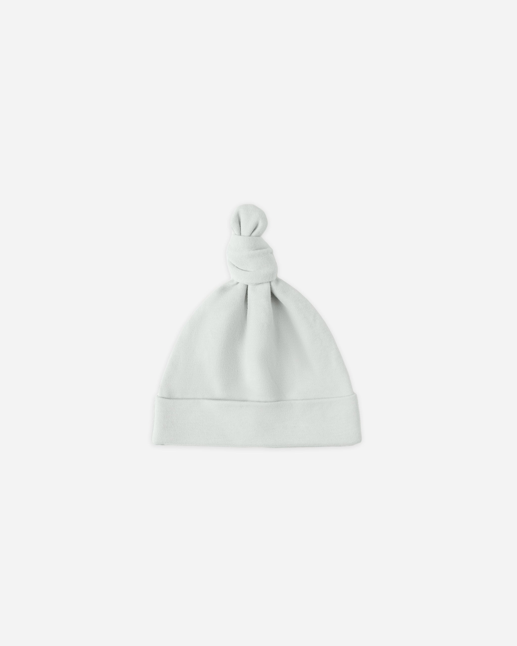 Knotted Baby Hat || Ice Blue - Rylee + Cru | Kids Clothes | Trendy Baby Clothes | Modern Infant Outfits |
