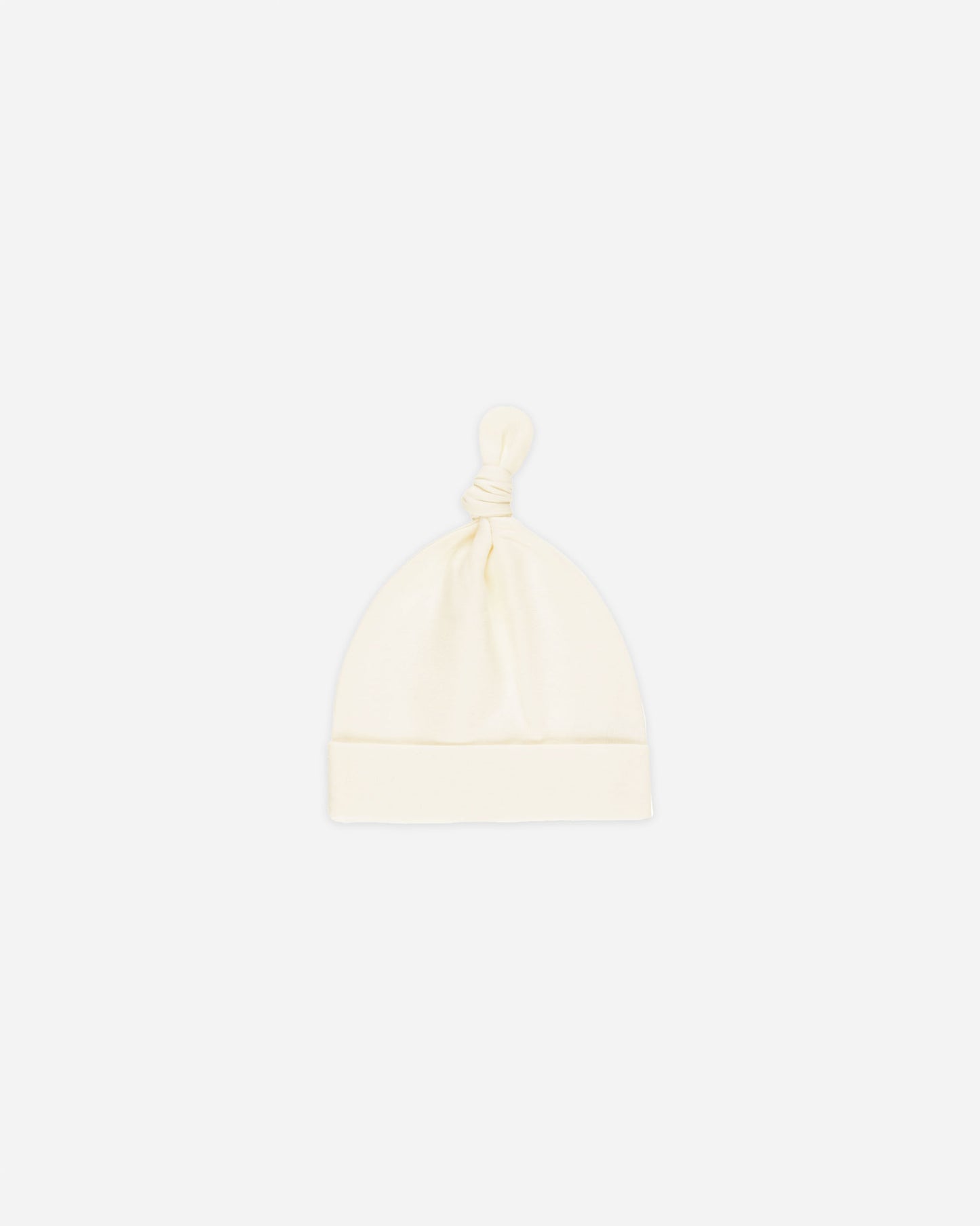 Knotted Baby Hat || Ivory - Rylee + Cru | Kids Clothes | Trendy Baby Clothes | Modern Infant Outfits |