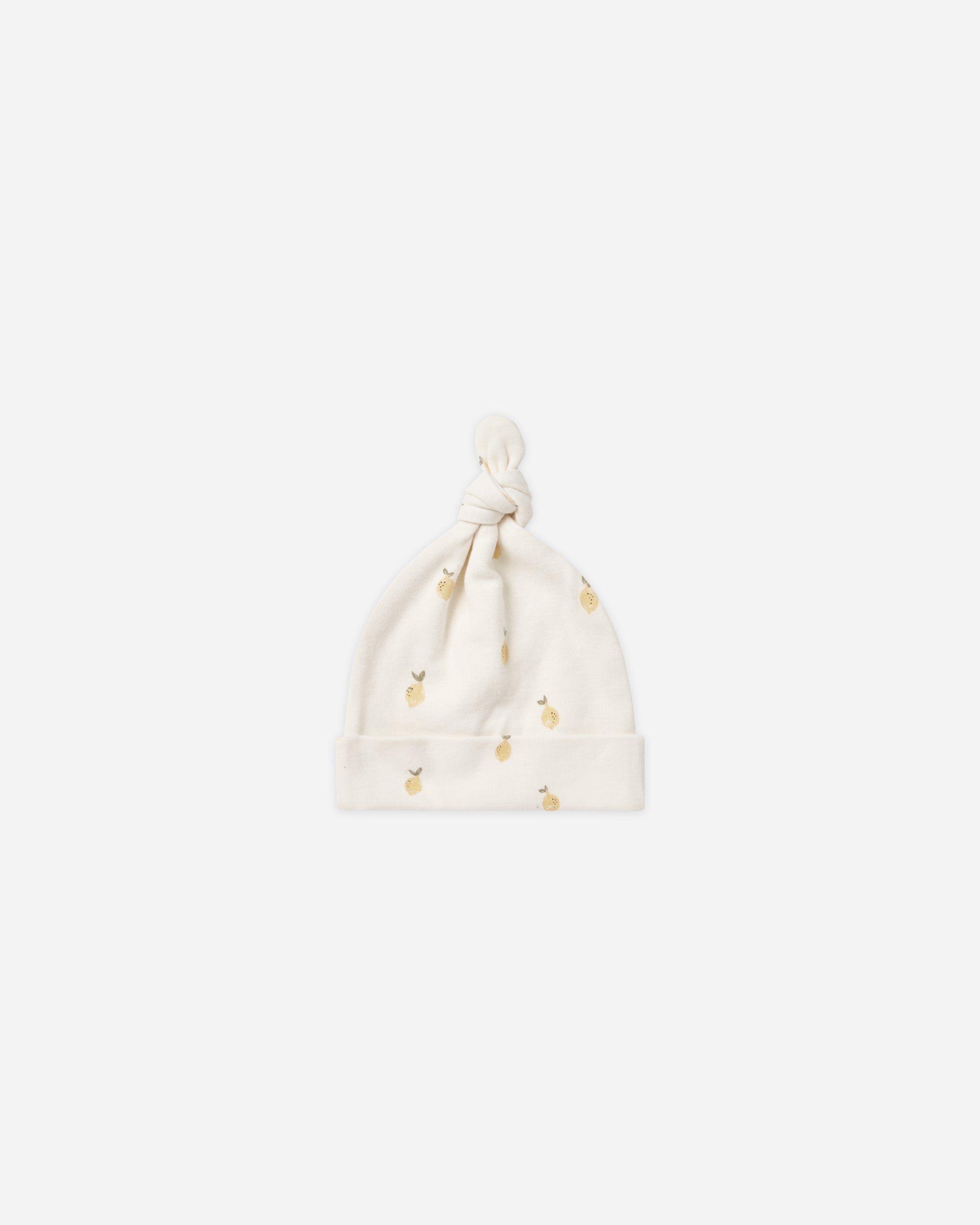 Knotted Baby Hat || Lemons - Rylee + Cru | Kids Clothes | Trendy Baby Clothes | Modern Infant Outfits |