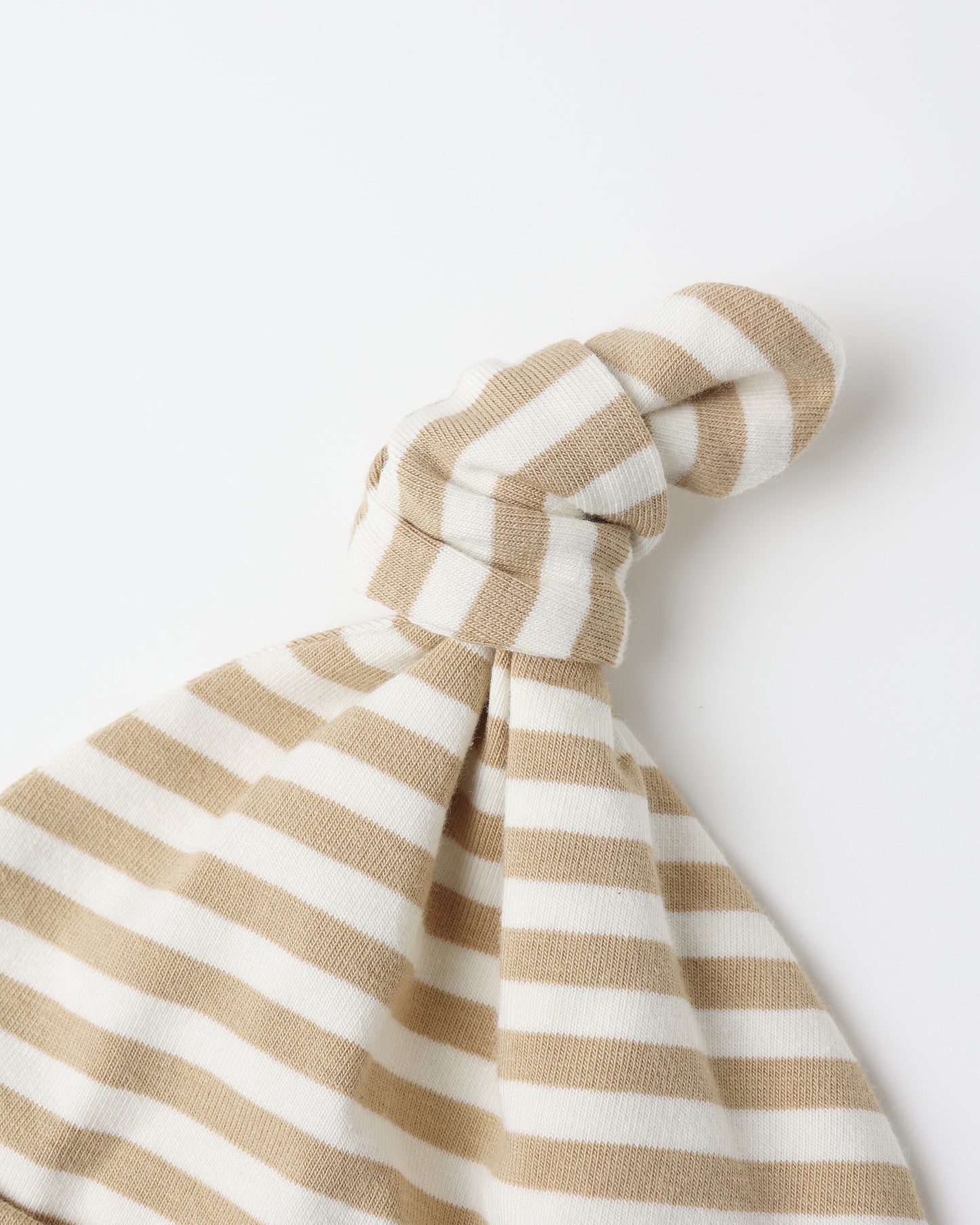 Knotted Baby Hat || Gold Stripe - Rylee + Cru | Kids Clothes | Trendy Baby Clothes | Modern Infant Outfits |