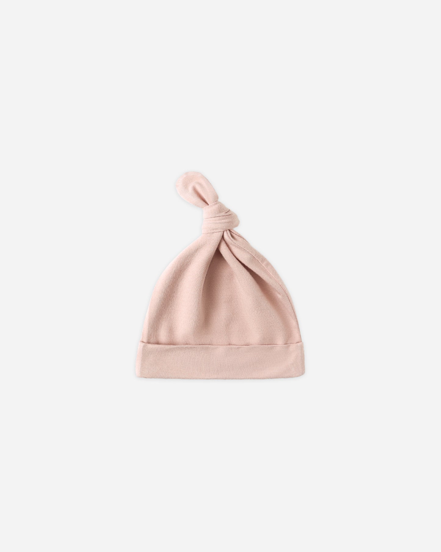 Bamboo Knotted Baby Hat || Rose - Rylee + Cru | Kids Clothes | Trendy Baby Clothes | Modern Infant Outfits |