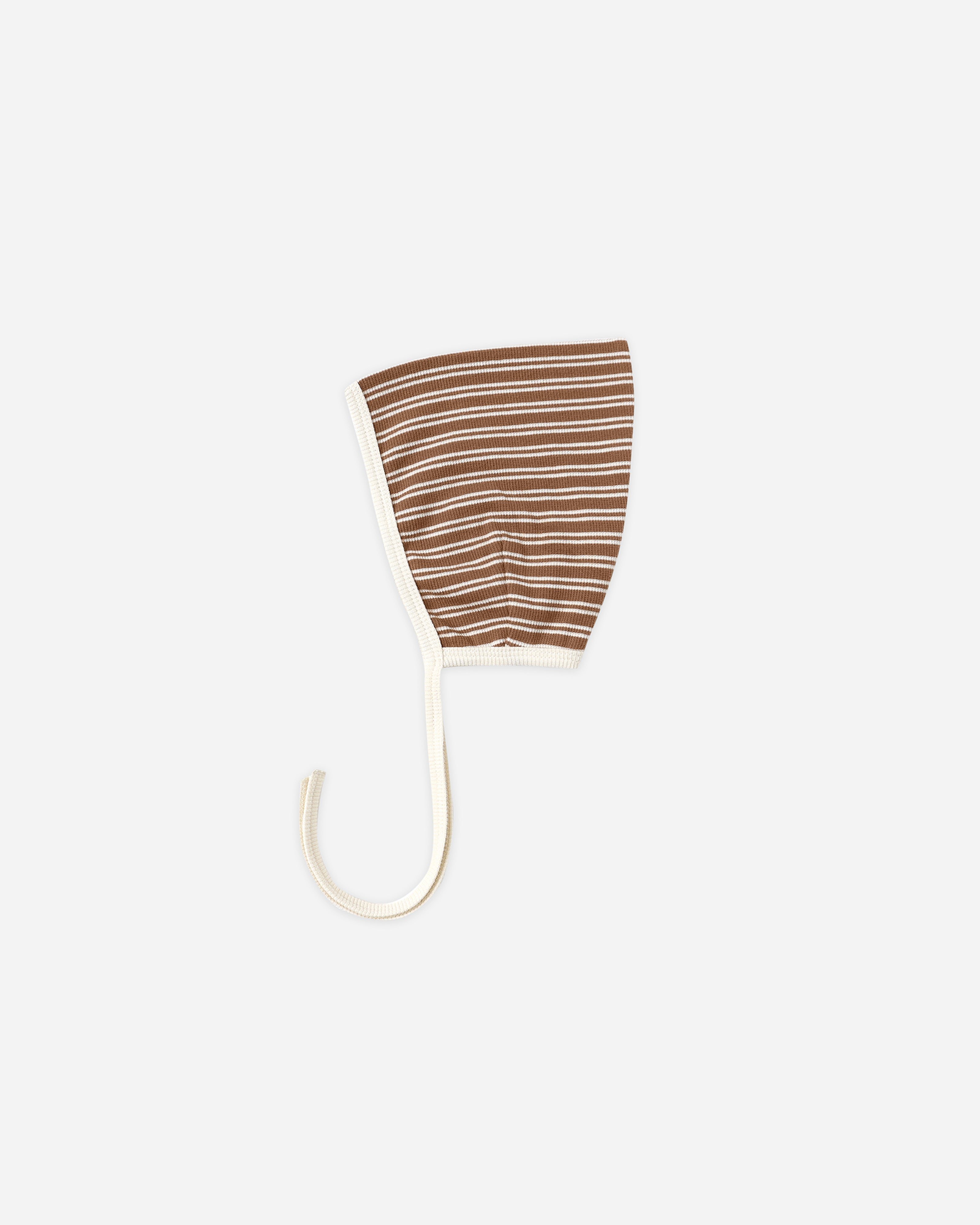Ribbed Pixie Bonnet || Cedar Micro Stripe - Rylee + Cru | Kids Clothes | Trendy Baby Clothes | Modern Infant Outfits |
