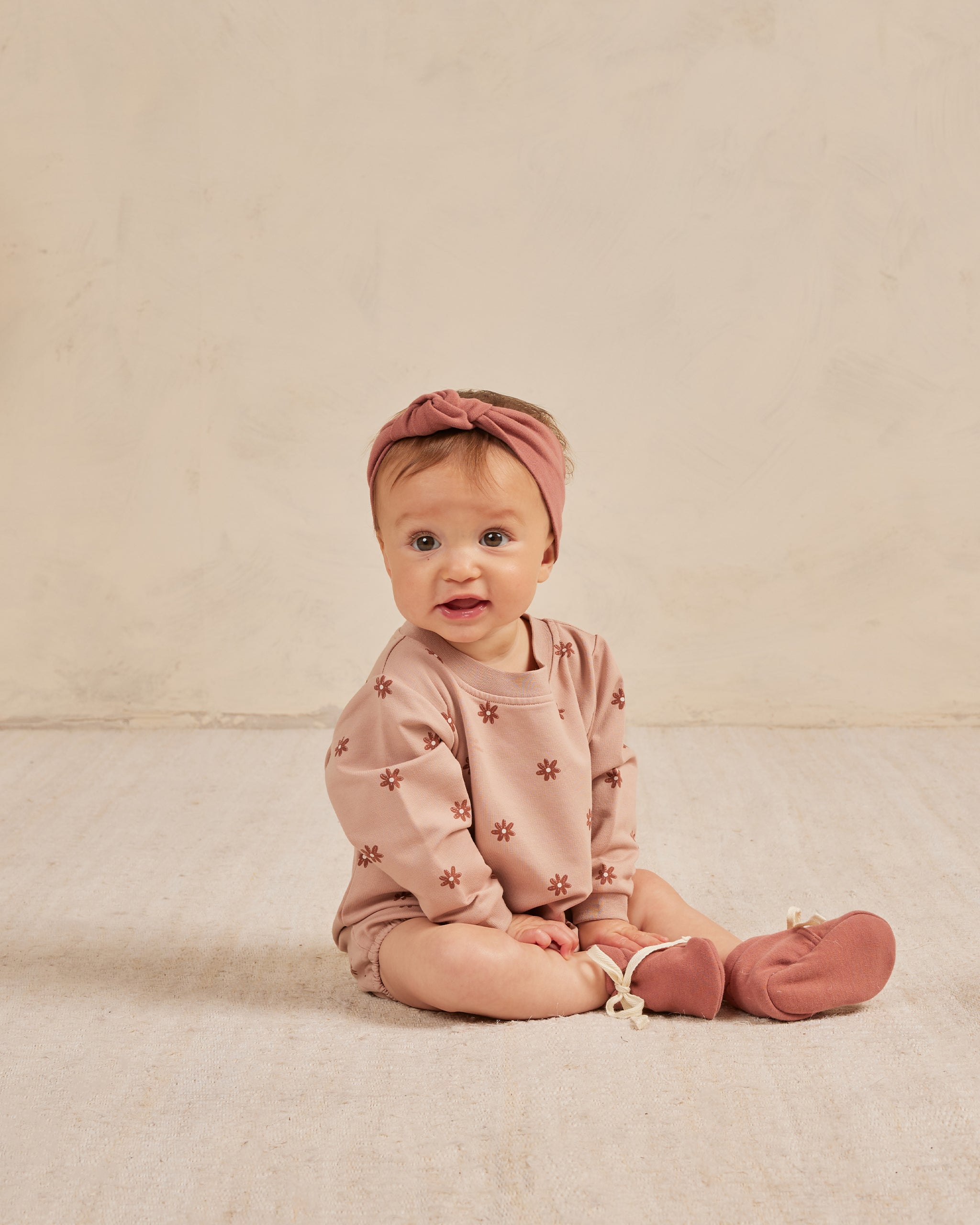Knotted Headband || Berry - Rylee + Cru | Kids Clothes | Trendy Baby Clothes | Modern Infant Outfits |