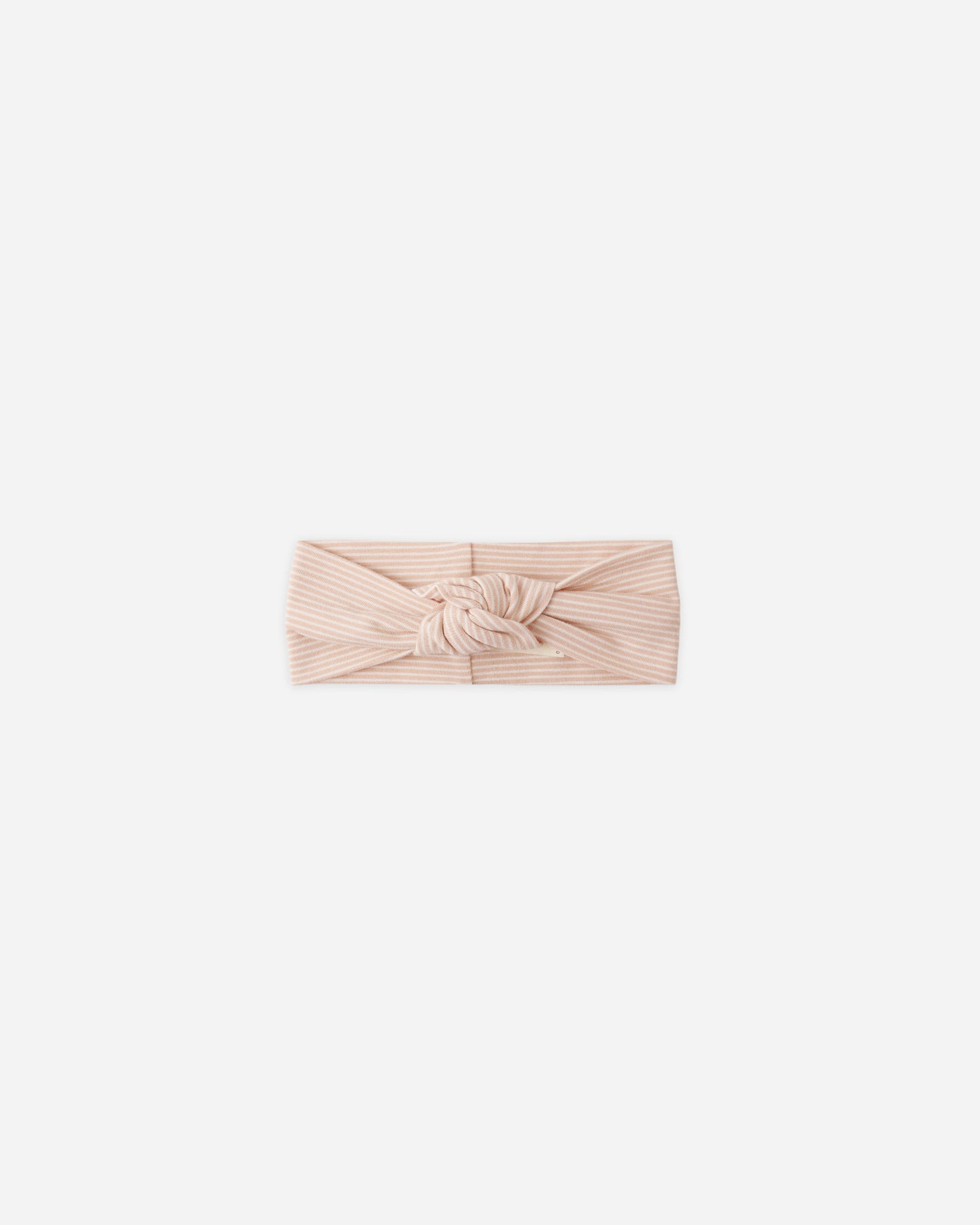 Knotted Headband Melon Micro Stripe - Rylee + Cru | Kids Clothes | Trendy Baby Clothes | Modern Infant Outfits |