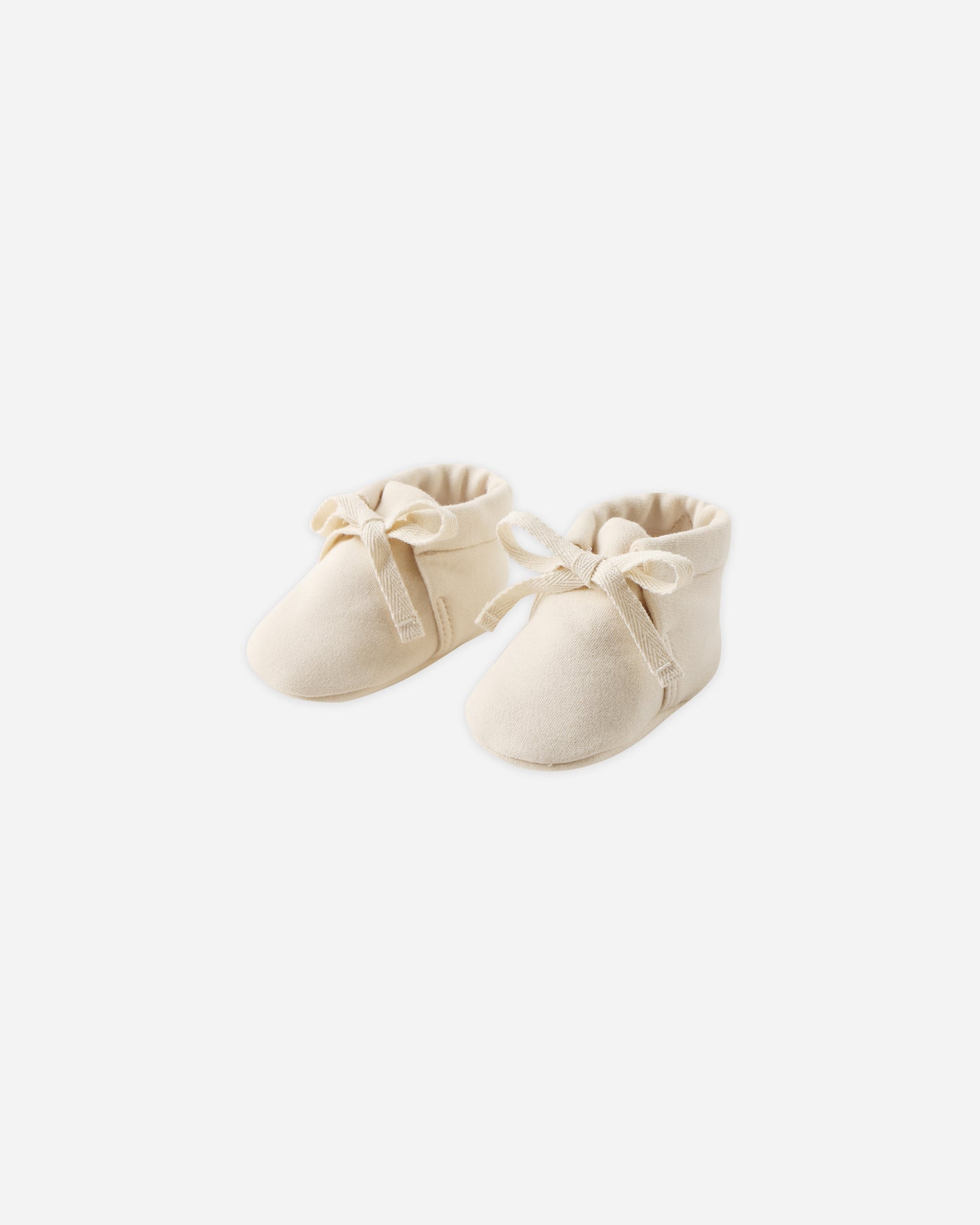 Baby Booties || Natural - Rylee + Cru | Kids Clothes | Trendy Baby Clothes | Modern Infant Outfits |