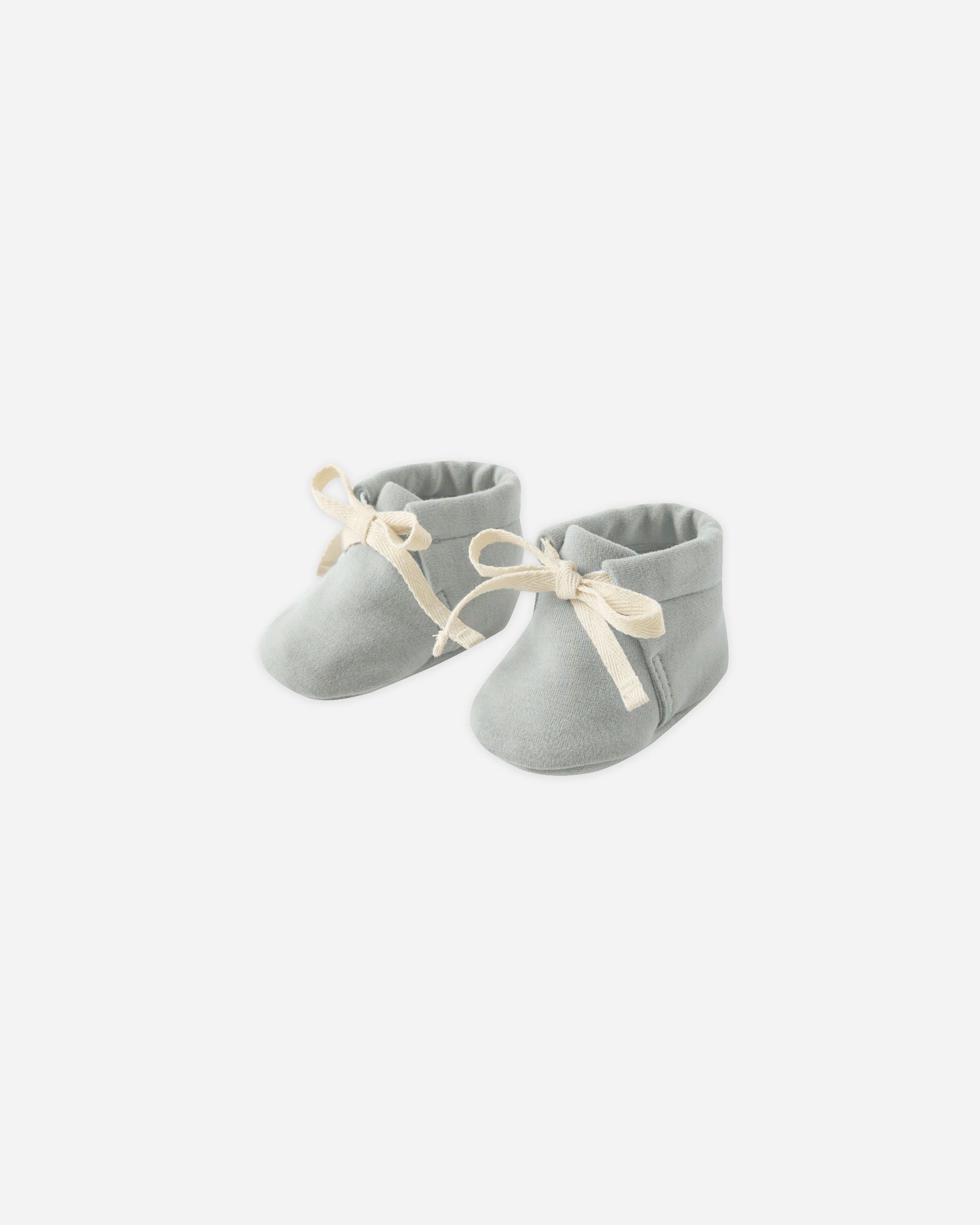 Baby Booties || Steel Blue - Rylee + Cru | Kids Clothes | Trendy Baby Clothes | Modern Infant Outfits |
