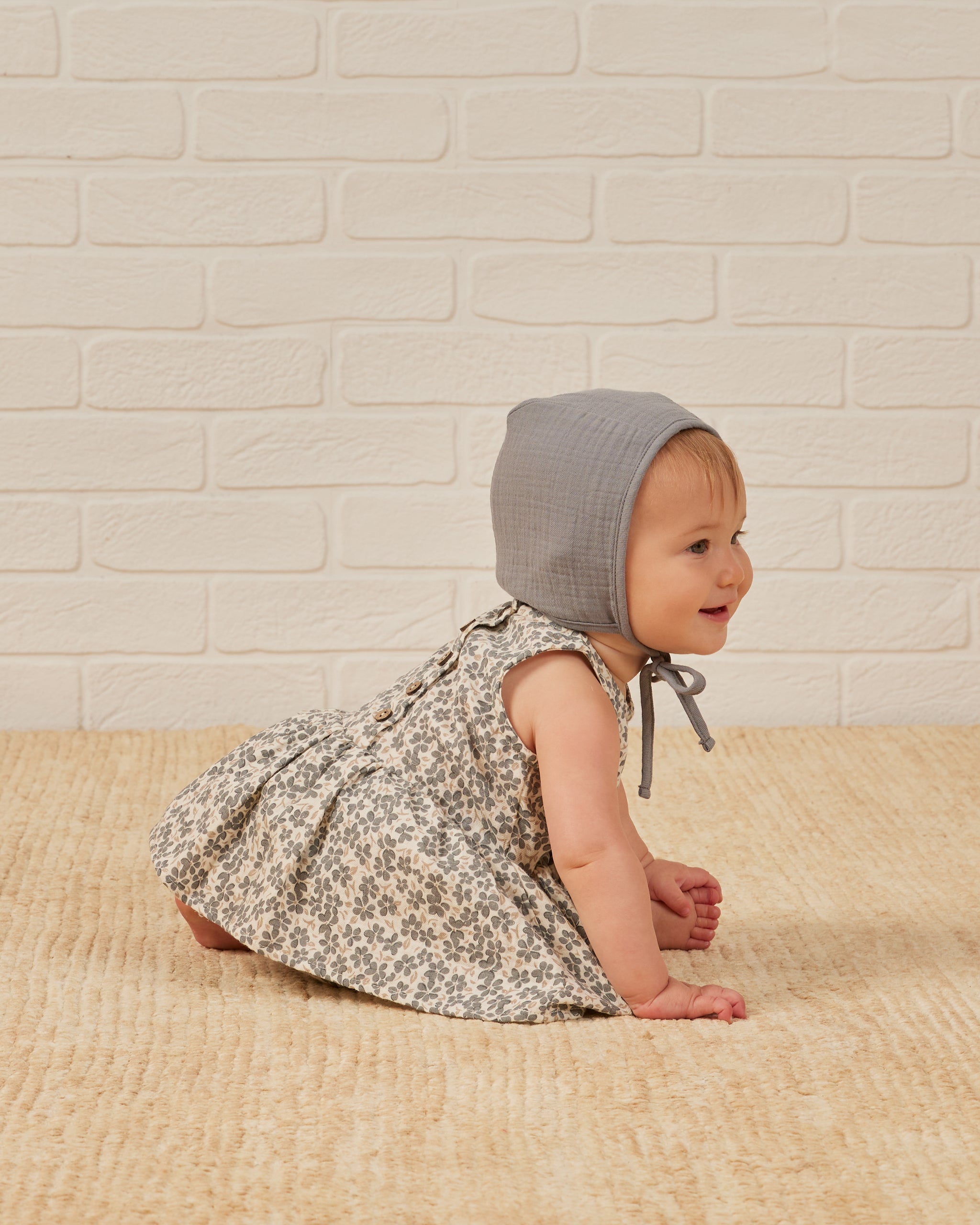 Baby Bonnet || Lagoon - Rylee + Cru | Kids Clothes | Trendy Baby Clothes | Modern Infant Outfits |