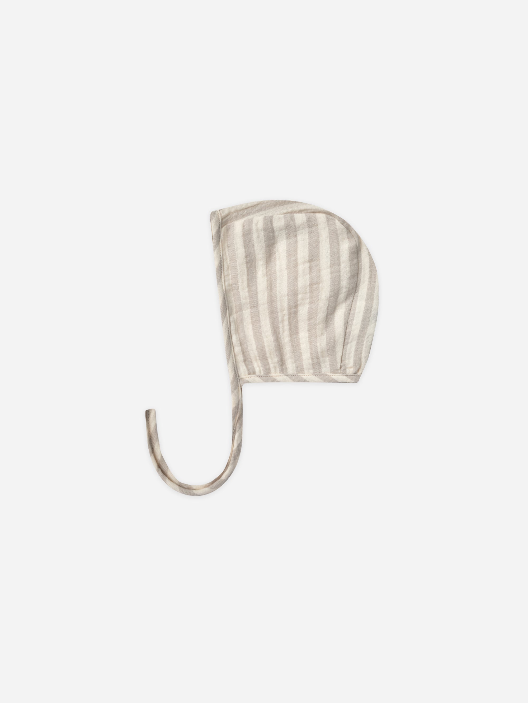 Baby Bonnet || Ash Stripe - Rylee + Cru | Kids Clothes | Trendy Baby Clothes | Modern Infant Outfits |
