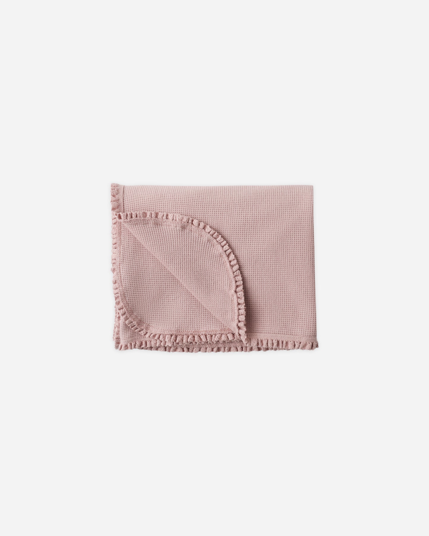 Waffle Baby Blanket Mauve - Rylee + Cru | Kids Clothes | Trendy Baby Clothes | Modern Infant Outfits |