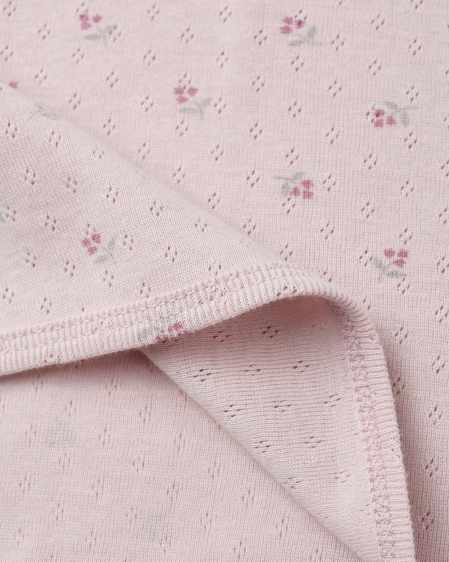 Pointelle Baby Blanket || Lilac Ditsy - Rylee + Cru | Kids Clothes | Trendy Baby Clothes | Modern Infant Outfits |