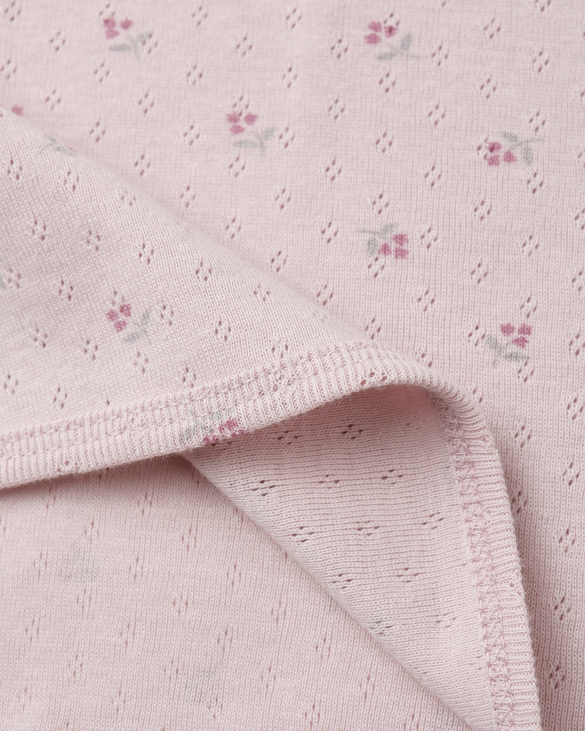 Pointelle Baby Blanket || Lilac Ditsy - Rylee + Cru | Kids Clothes | Trendy Baby Clothes | Modern Infant Outfits |