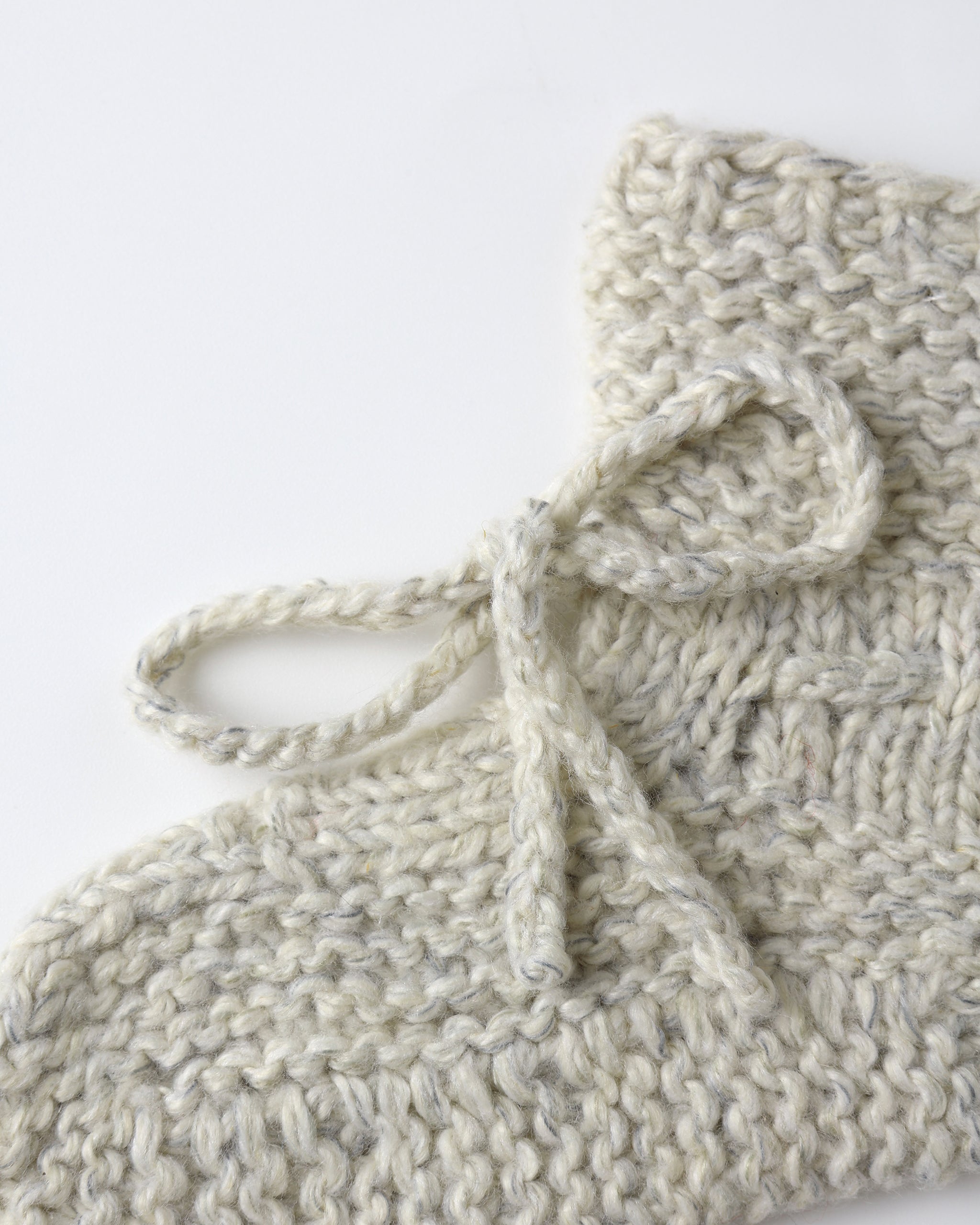 Knit Booties || Heathered Blue - Rylee + Cru | Kids Clothes | Trendy Baby Clothes | Modern Infant Outfits |