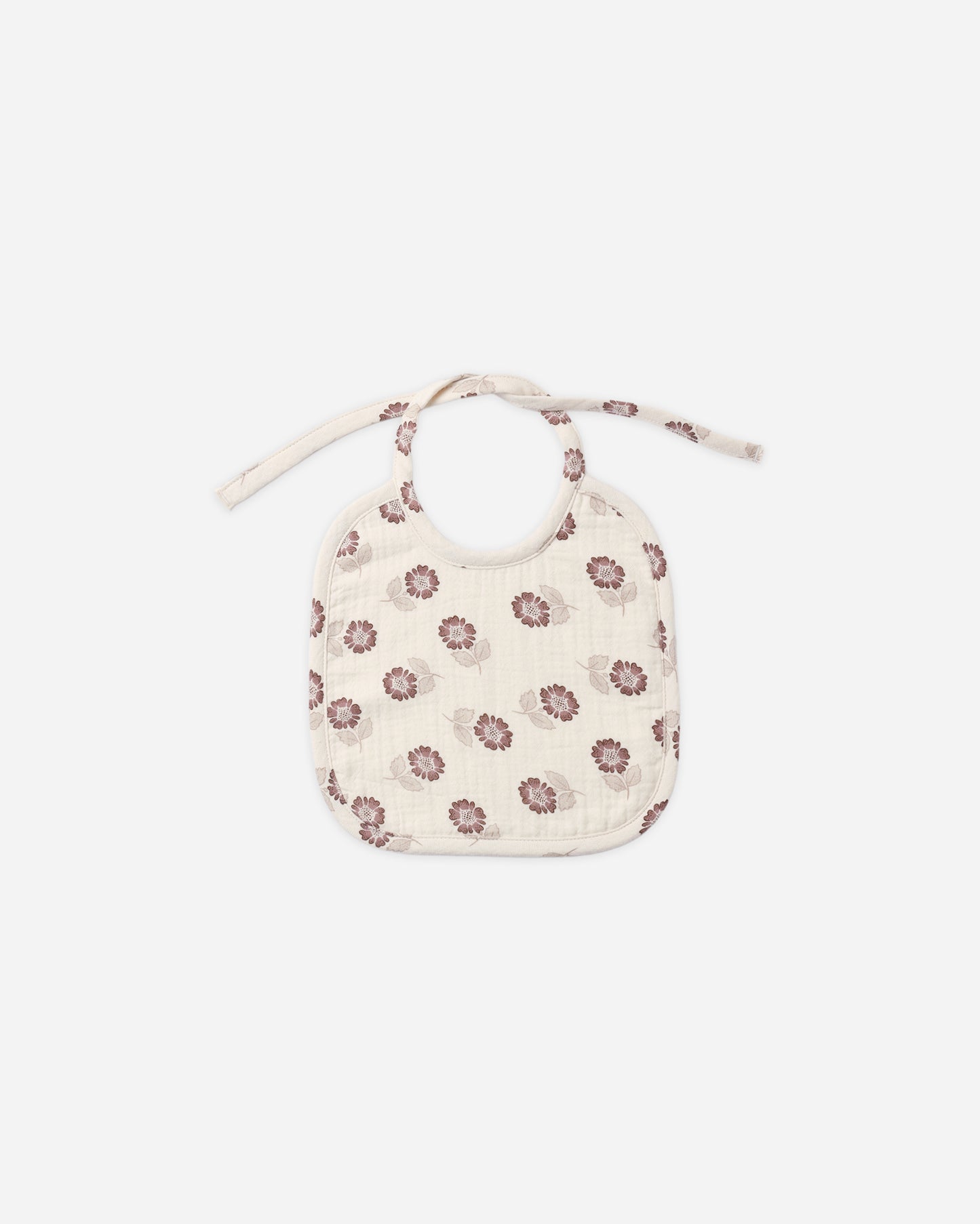 Woven Tie Bib Fall Floral - Rylee + Cru | Kids Clothes | Trendy Baby Clothes | Modern Infant Outfits |