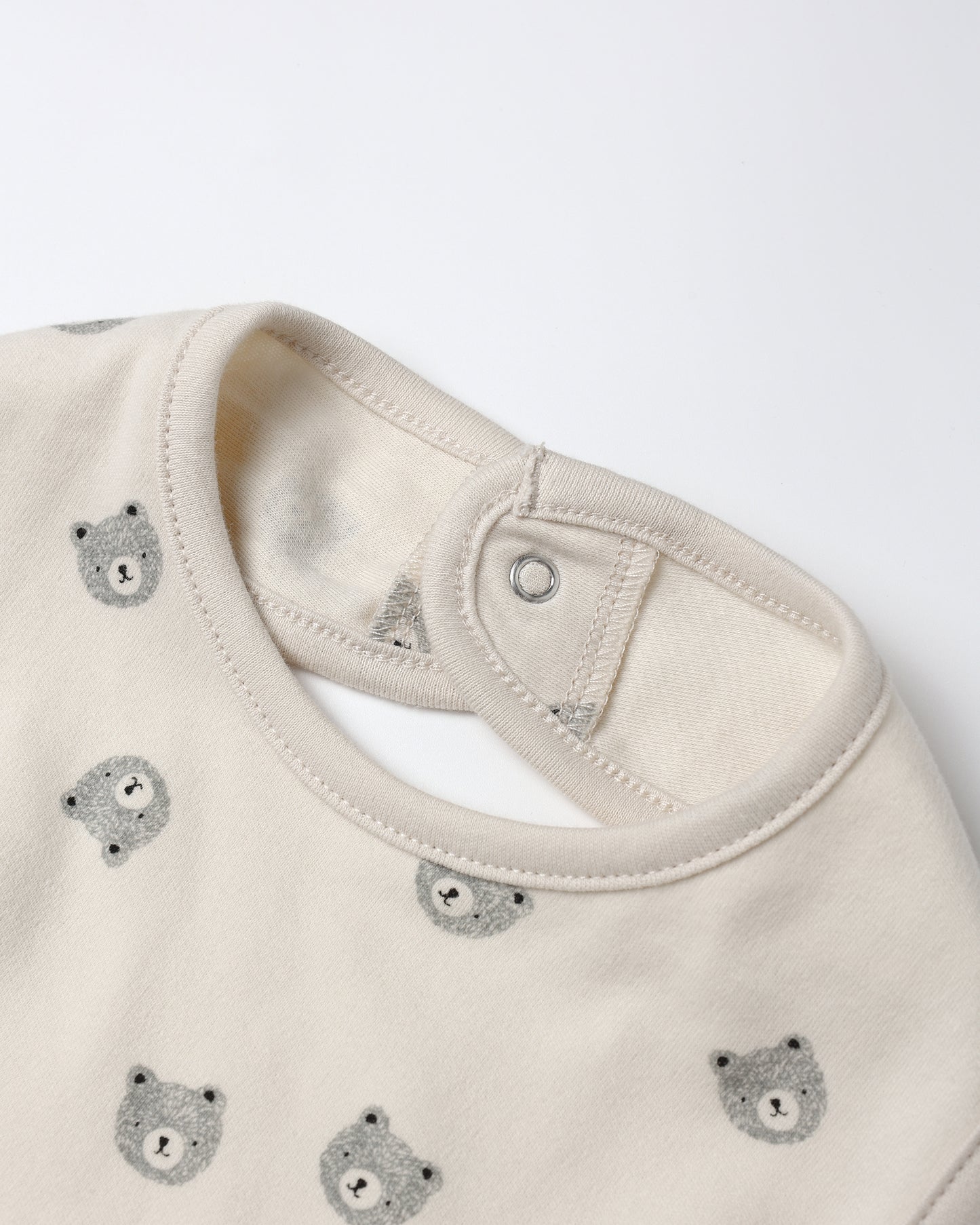 Jersey Snap Bib, 2 Pack || Bears, Steel Blue - Rylee + Cru | Kids Clothes | Trendy Baby Clothes | Modern Infant Outfits |