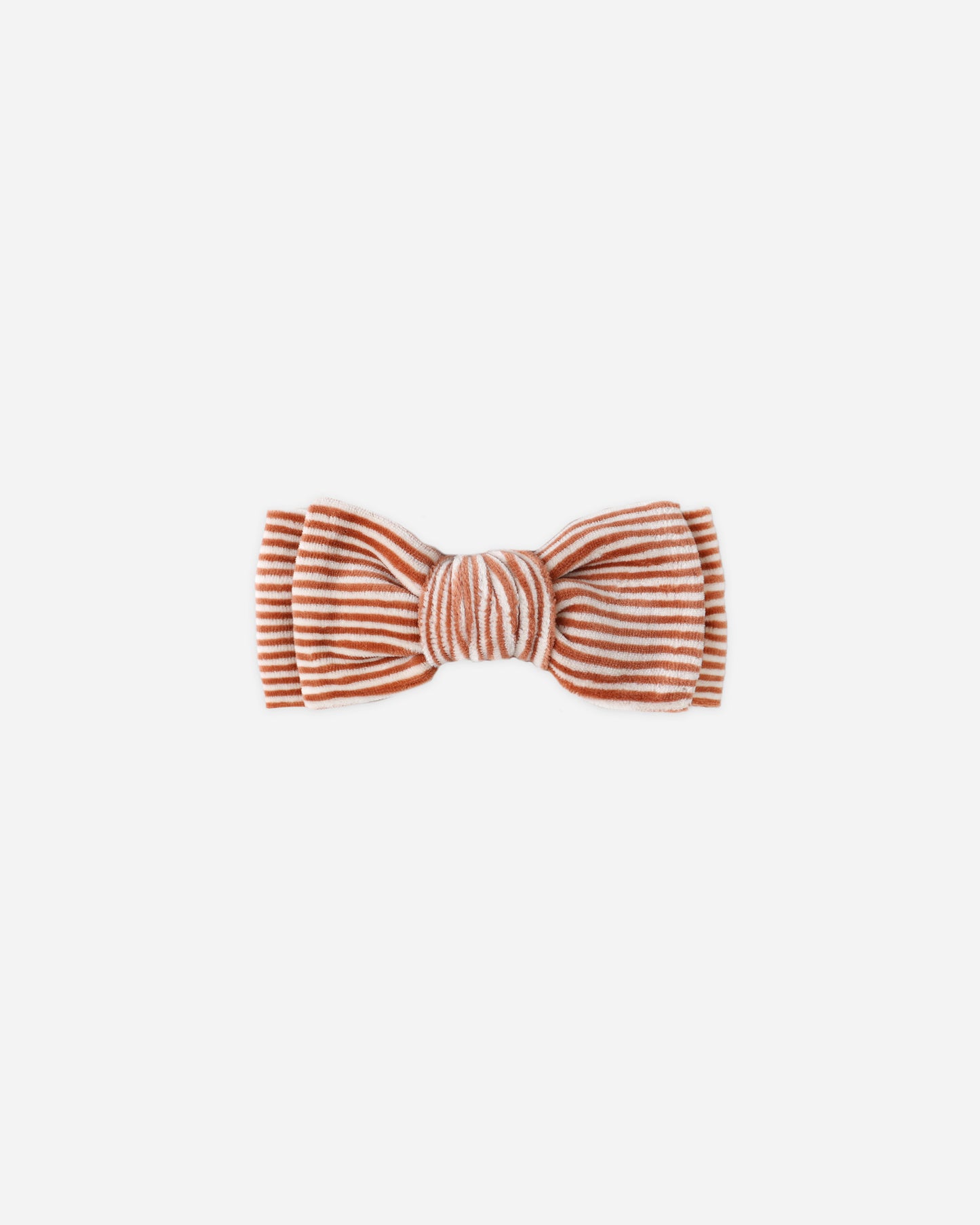 Velour Bow Headband || Candy Stripe - Rylee + Cru | Kids Clothes | Trendy Baby Clothes | Modern Infant Outfits |