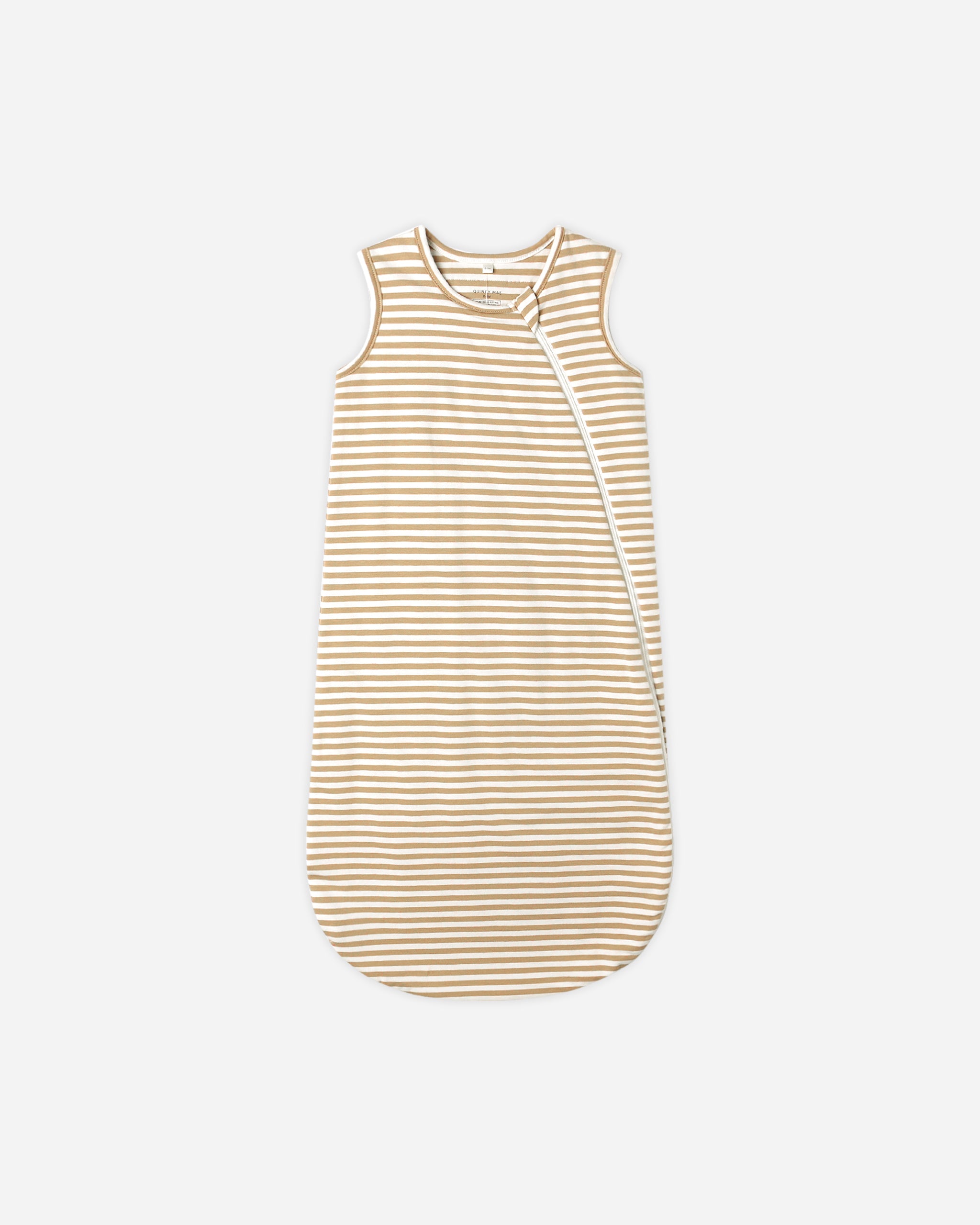 Jersey Sleep Bag || Gold Stripe - Rylee + Cru | Kids Clothes | Trendy Baby Clothes | Modern Infant Outfits |
