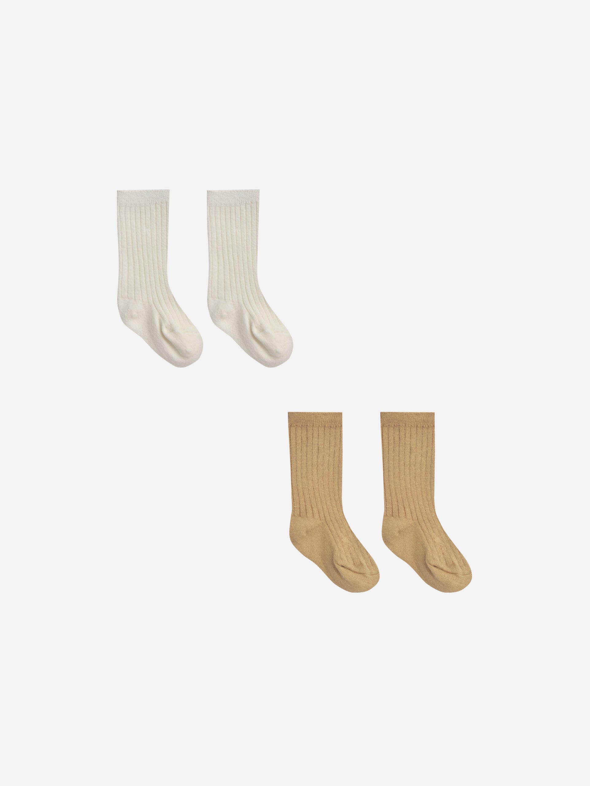 Socks Set || Ivory, Honey - Rylee + Cru | Kids Clothes | Trendy Baby Clothes | Modern Infant Outfits |