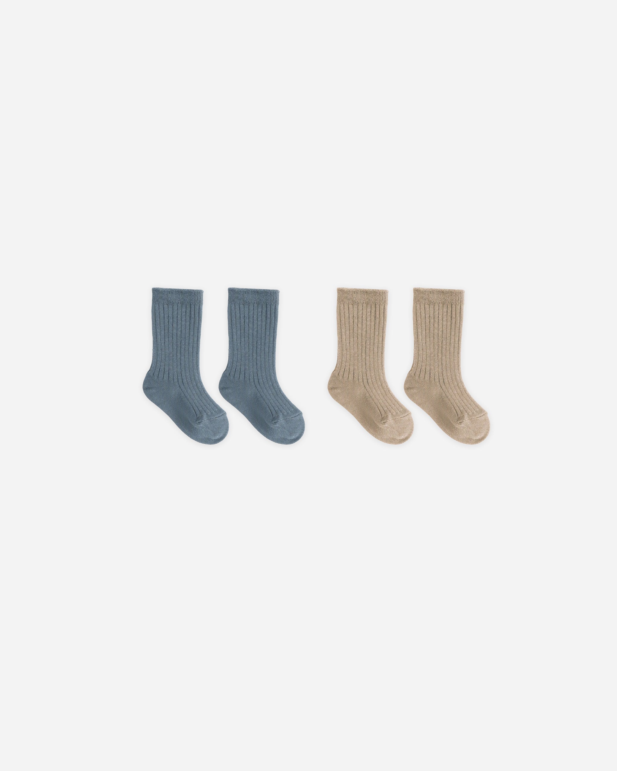 Socks Set || Gold, Ocean - Rylee + Cru | Kids Clothes | Trendy Baby Clothes | Modern Infant Outfits |