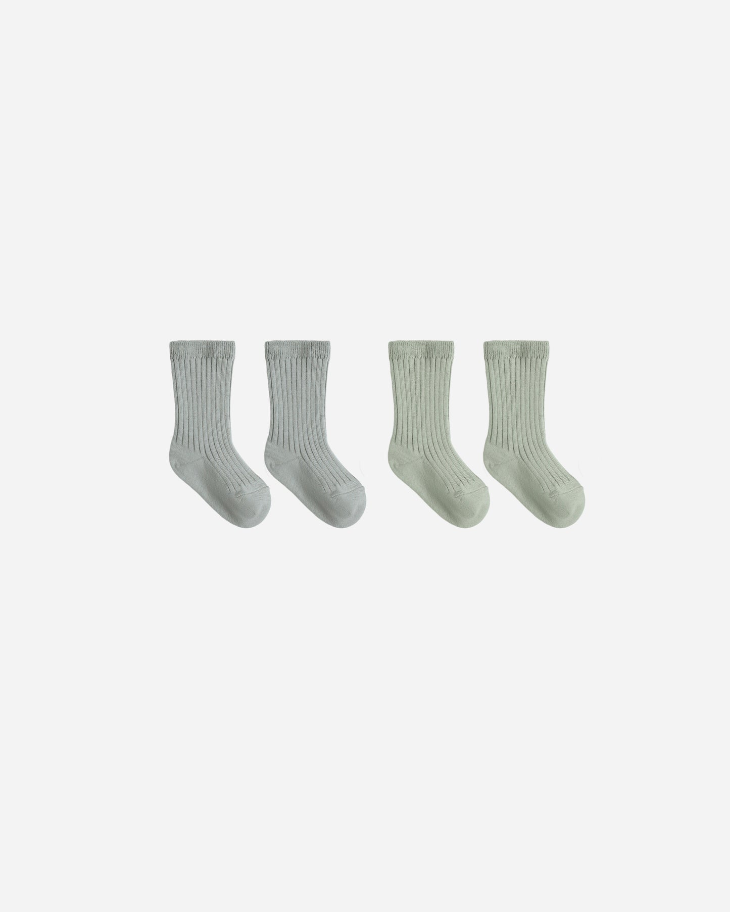 Socks Set || Fern, Steel Blue - Rylee + Cru | Kids Clothes | Trendy Baby Clothes | Modern Infant Outfits |