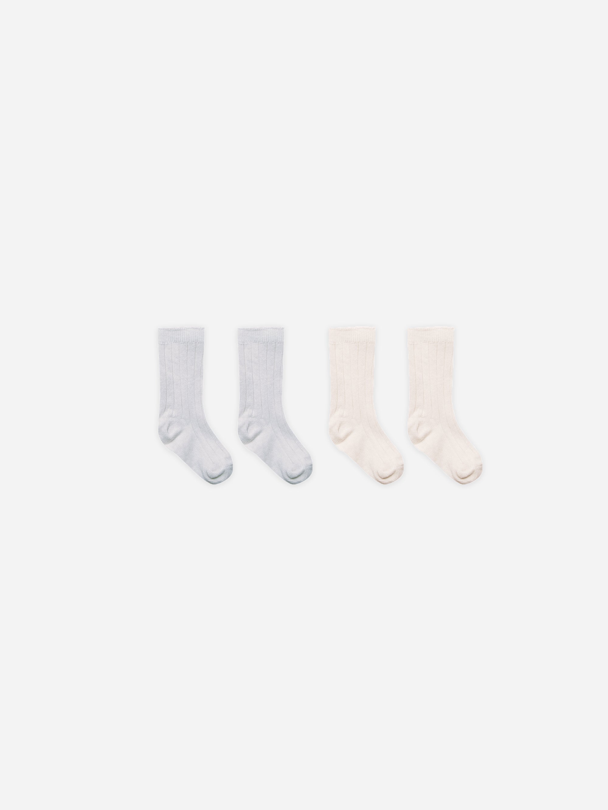 Sock Set || Natural, Cloud - Rylee + Cru | Kids Clothes | Trendy Baby Clothes | Modern Infant Outfits |