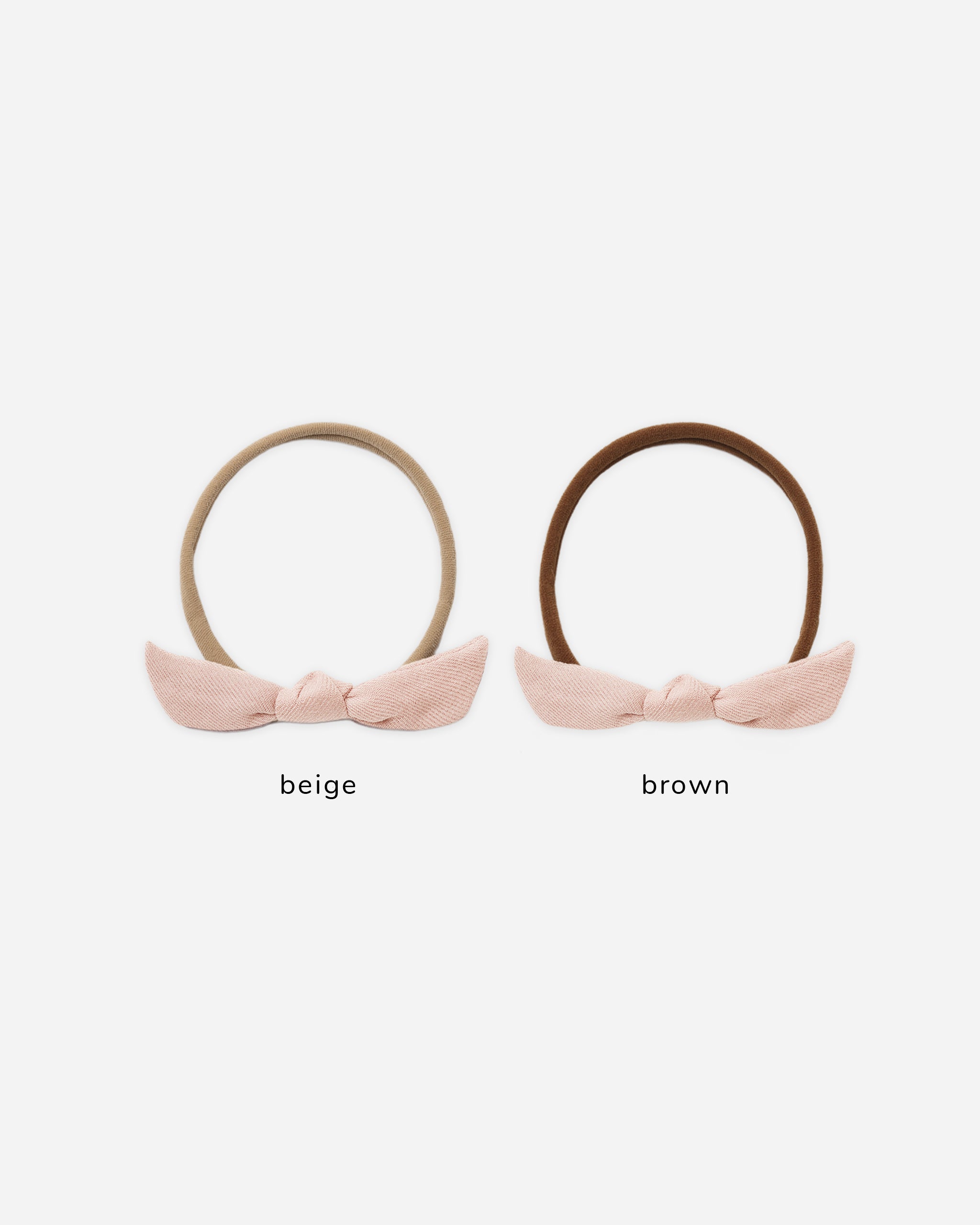 Little Knot Headband Dusty Rose - Rylee + Cru | Kids Clothes | Trendy Baby Clothes | Modern Infant Outfits |