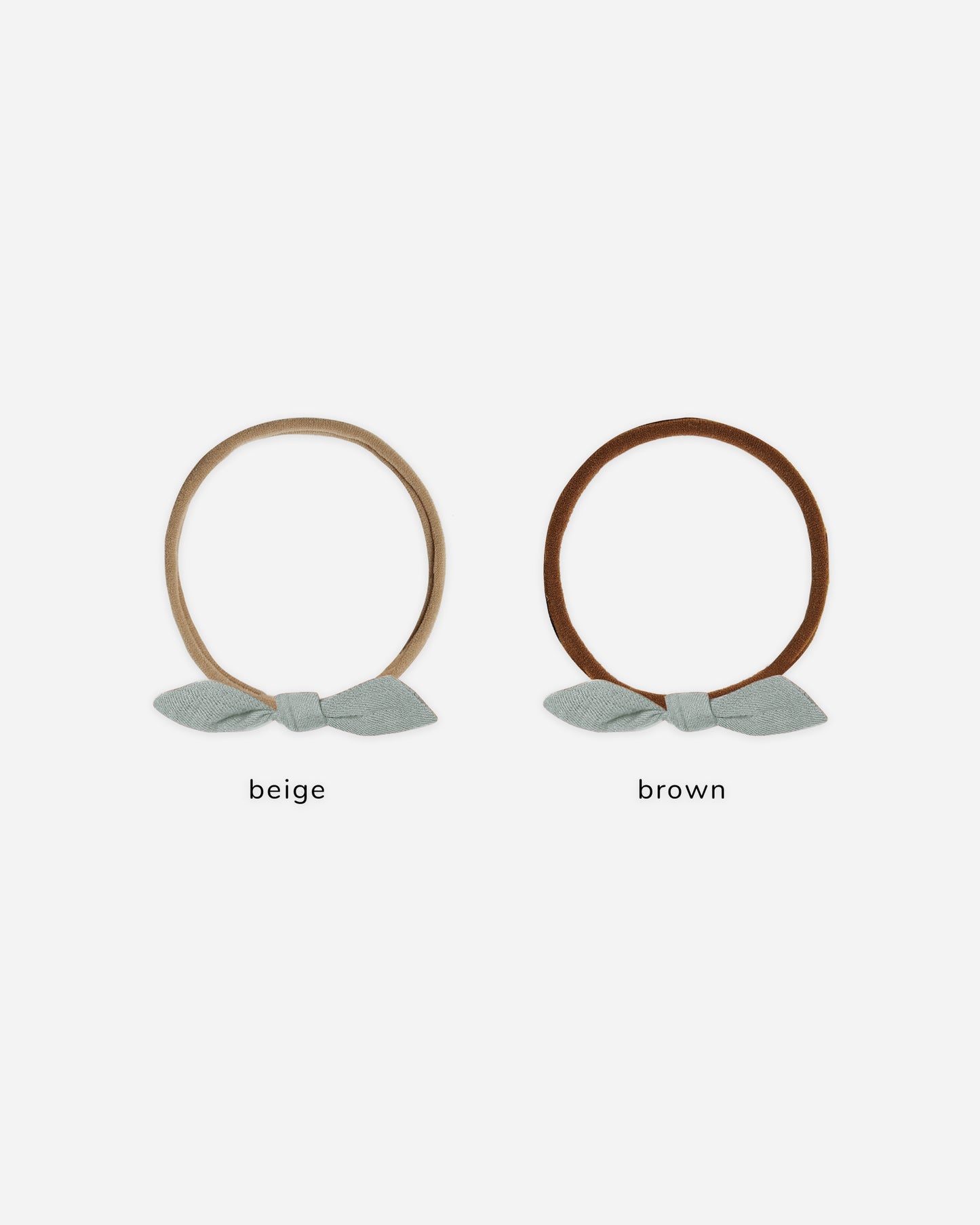 Little Knot Headband || Steel Blue - Rylee + Cru | Kids Clothes | Trendy Baby Clothes | Modern Infant Outfits |