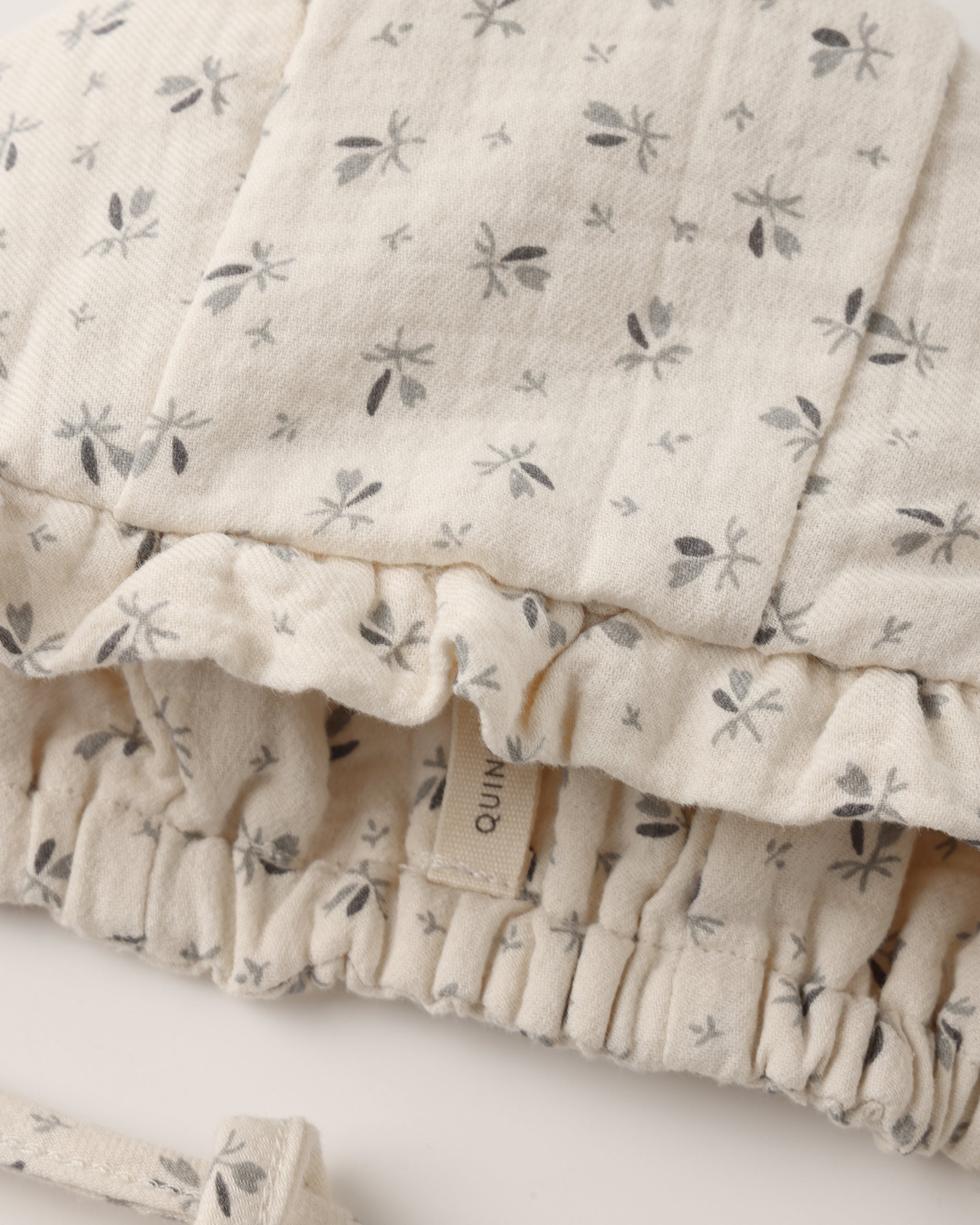 Woven Ruffle Bonnet || Bluebell - Rylee + Cru | Kids Clothes | Trendy Baby Clothes | Modern Infant Outfits |