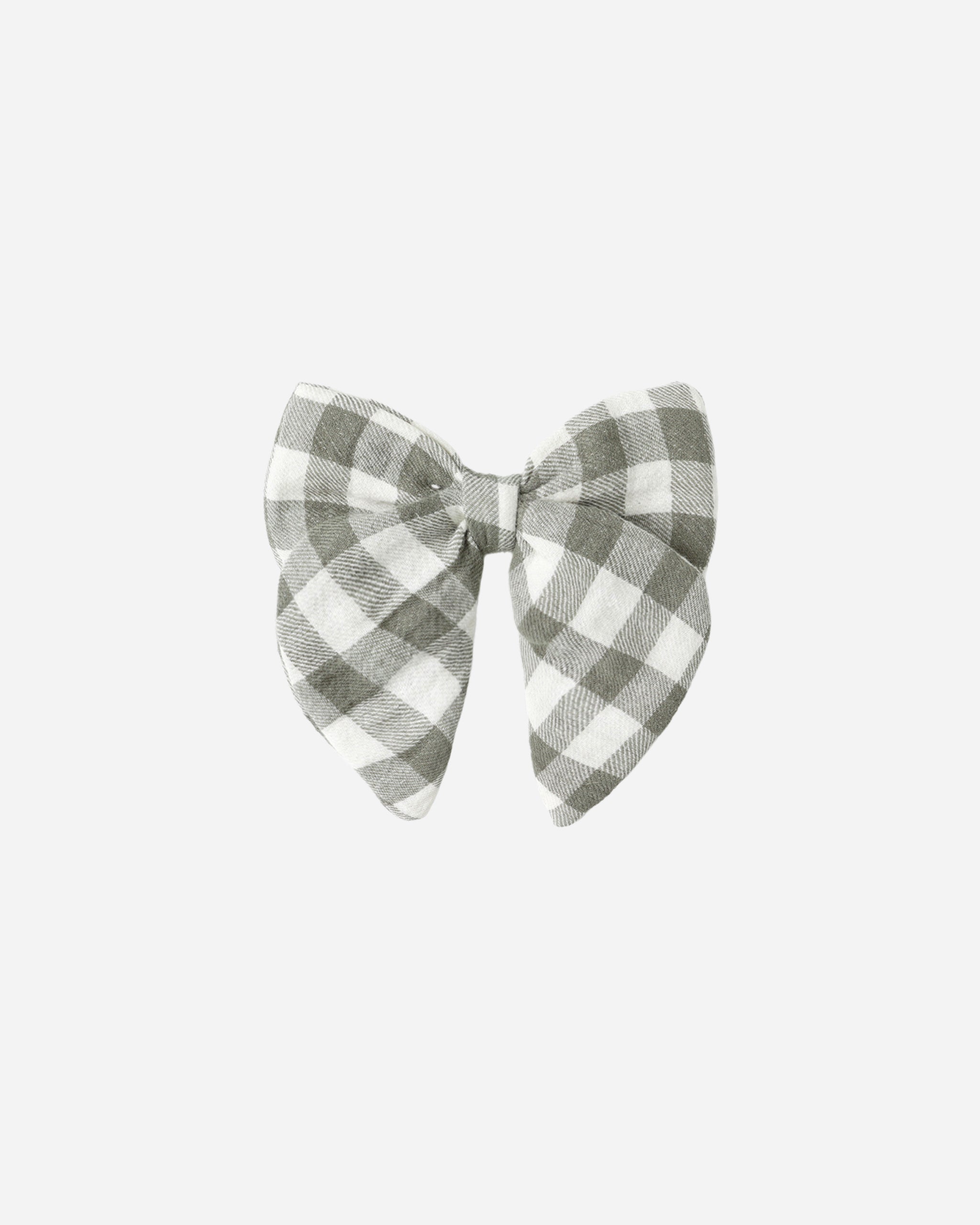Bow || Forest Check - Rylee + Cru | Kids Clothes | Trendy Baby Clothes | Modern Infant Outfits |