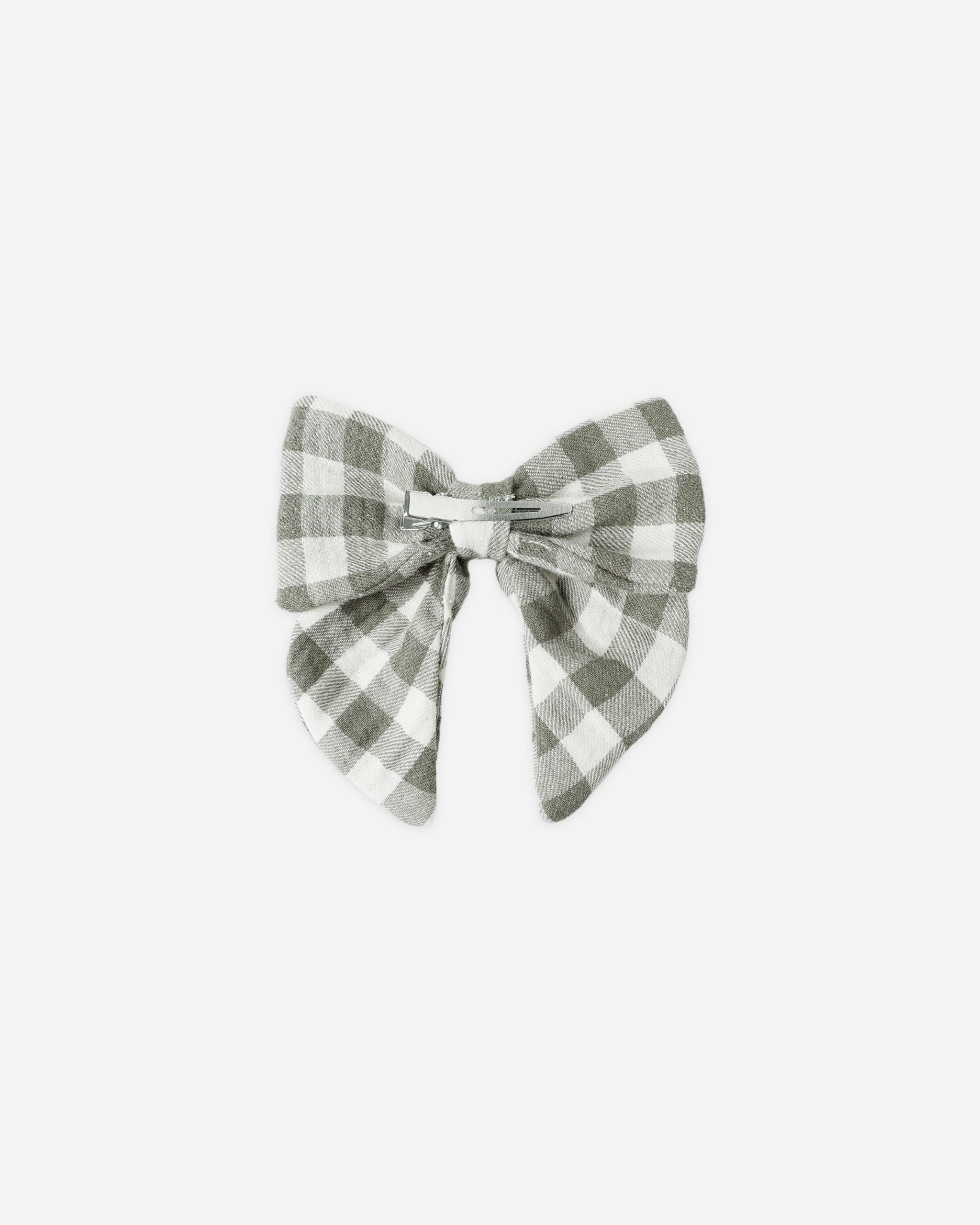 Bow || Forest Check - Rylee + Cru | Kids Clothes | Trendy Baby Clothes | Modern Infant Outfits |