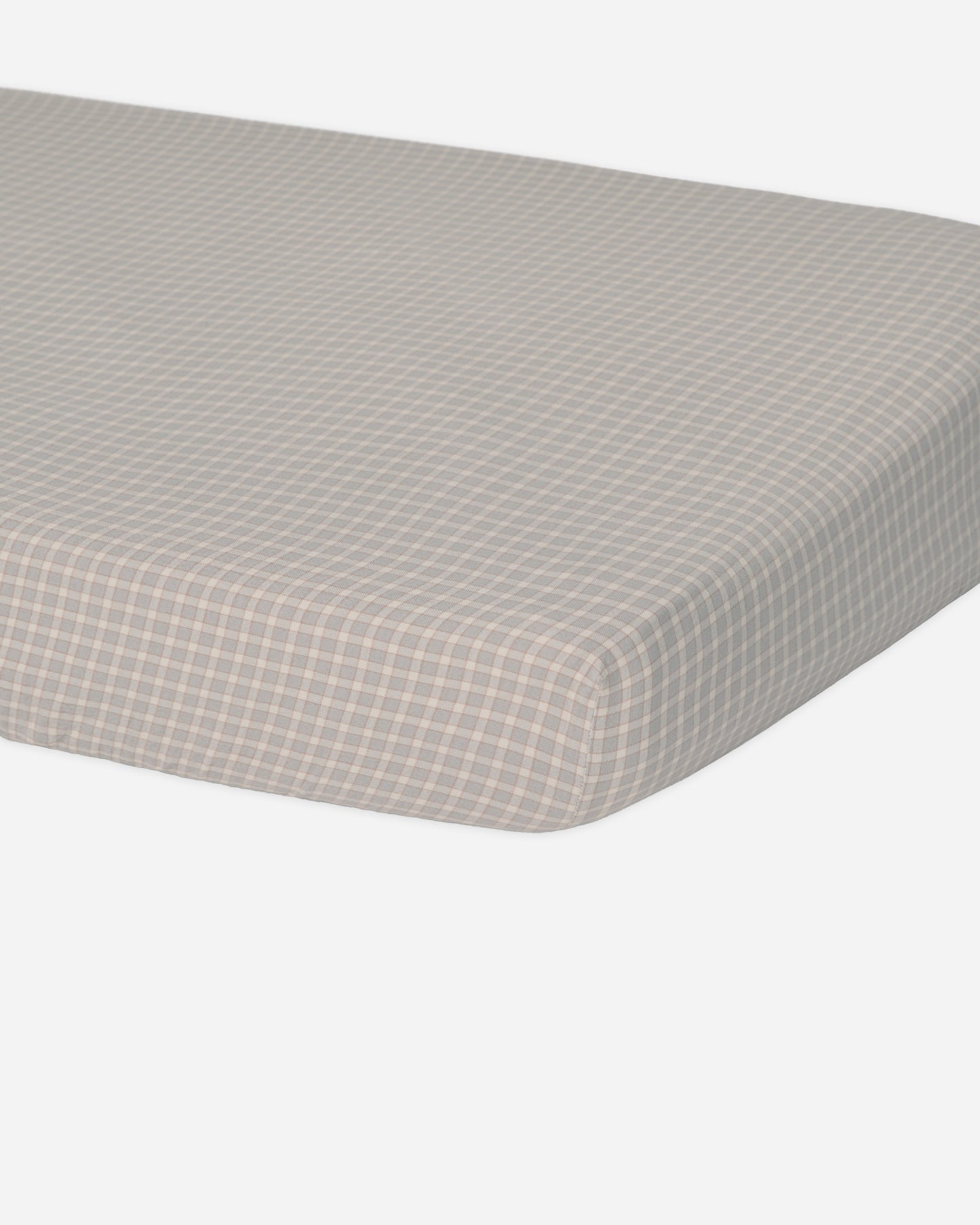 Woven Crib Sheet Blue Gingham - Rylee + Cru | Kids Clothes | Trendy Baby Clothes | Modern Infant Outfits |