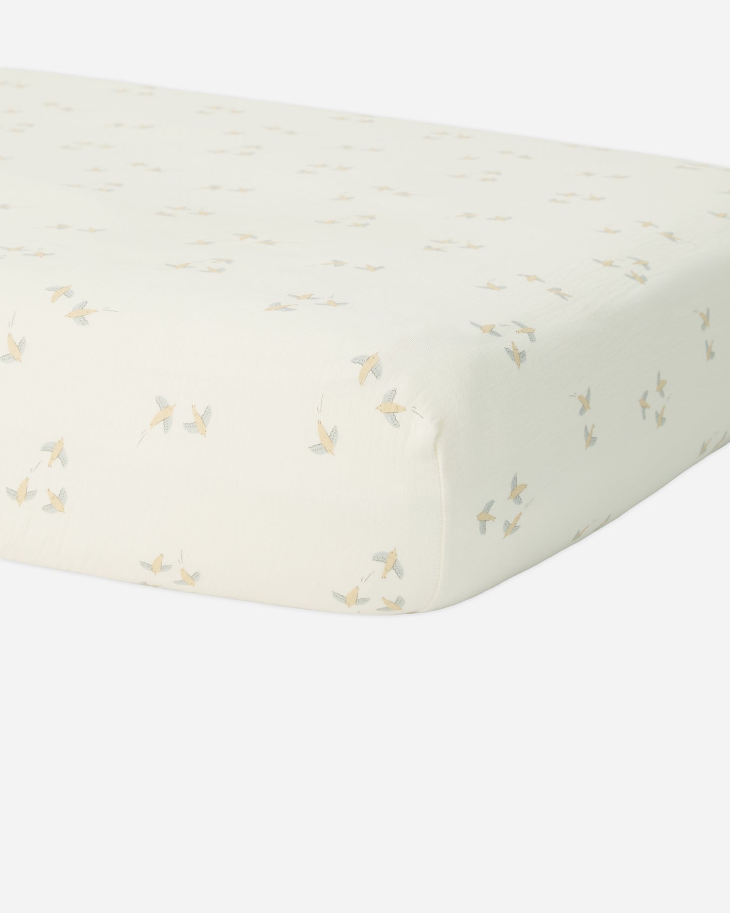 Woven Crib Sheet Birds - Rylee + Cru | Kids Clothes | Trendy Baby Clothes | Modern Infant Outfits |