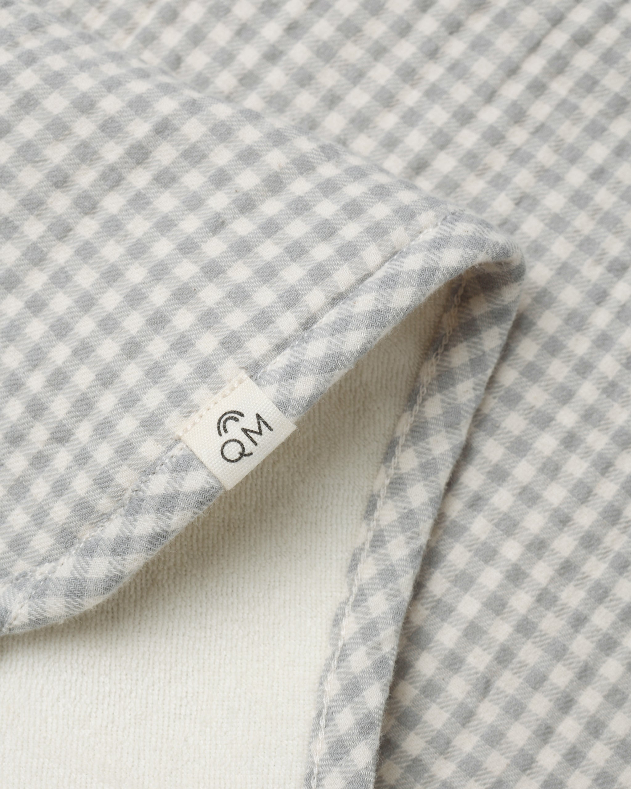 Burp Cloth, 2 Pack  || Bluebell, Blue Gingham - Rylee + Cru | Kids Clothes | Trendy Baby Clothes | Modern Infant Outfits |